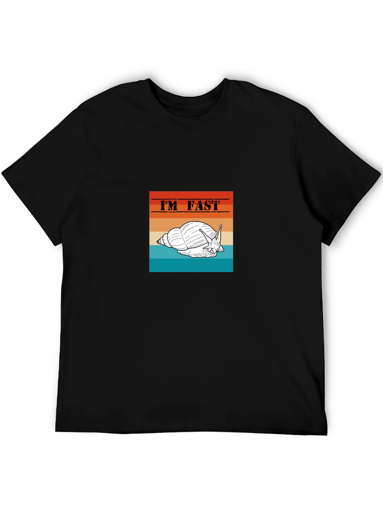 Im Fast Snail Graphic T-Shirt