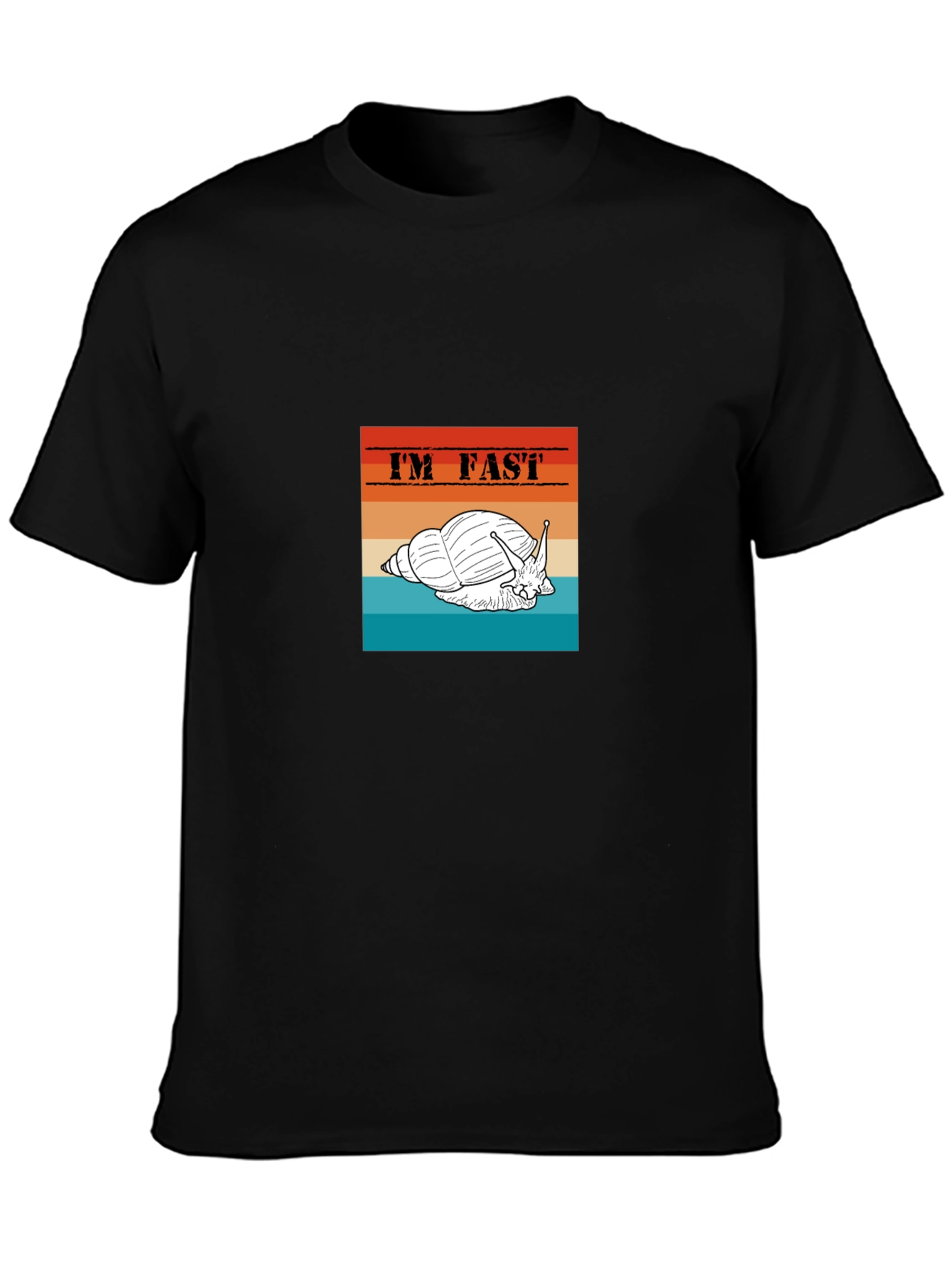Im Fast Snail Graphic T-Shirt