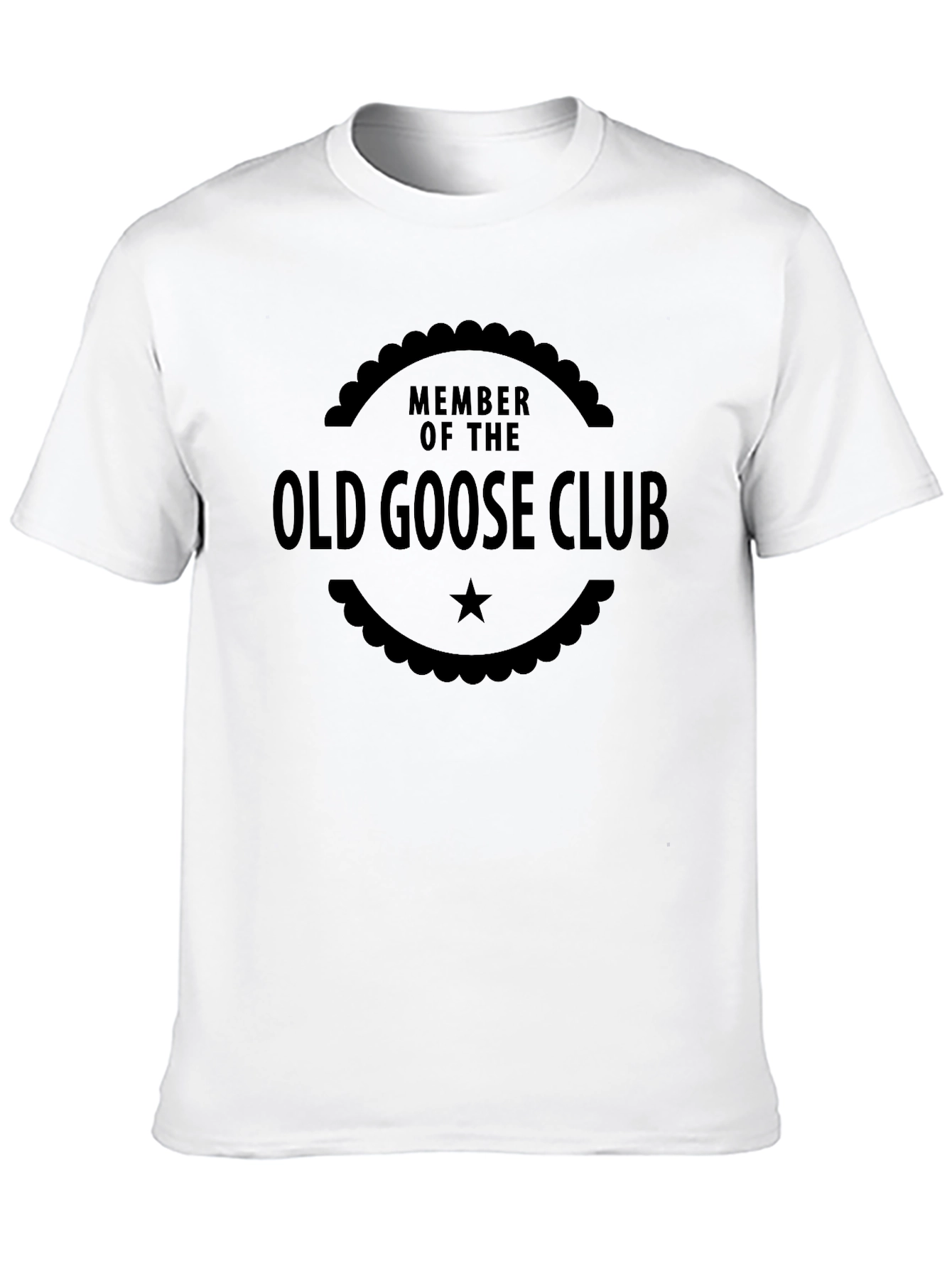 Old Goose Club Graphic T-Shirt - Black
