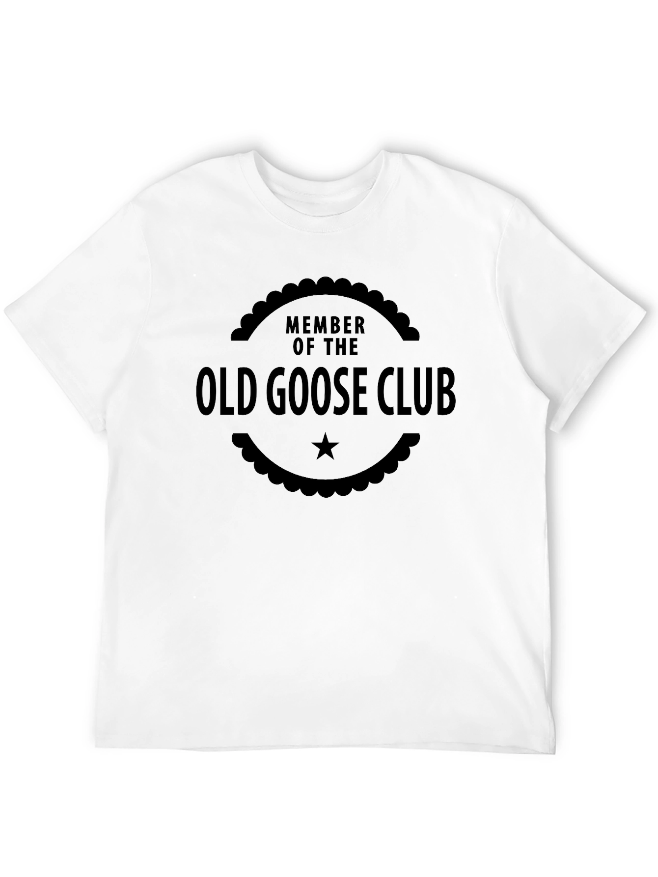 Old Goose Club Graphic T-Shirt - Black