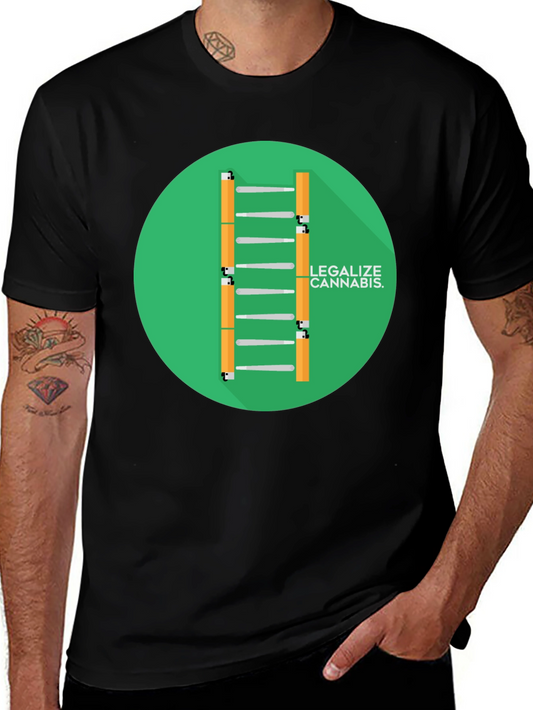 Legalize Cannabis T-Shirt Black