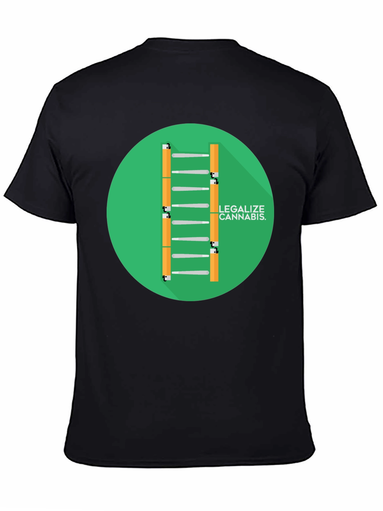 Legalize Cannabis T-Shirt Black