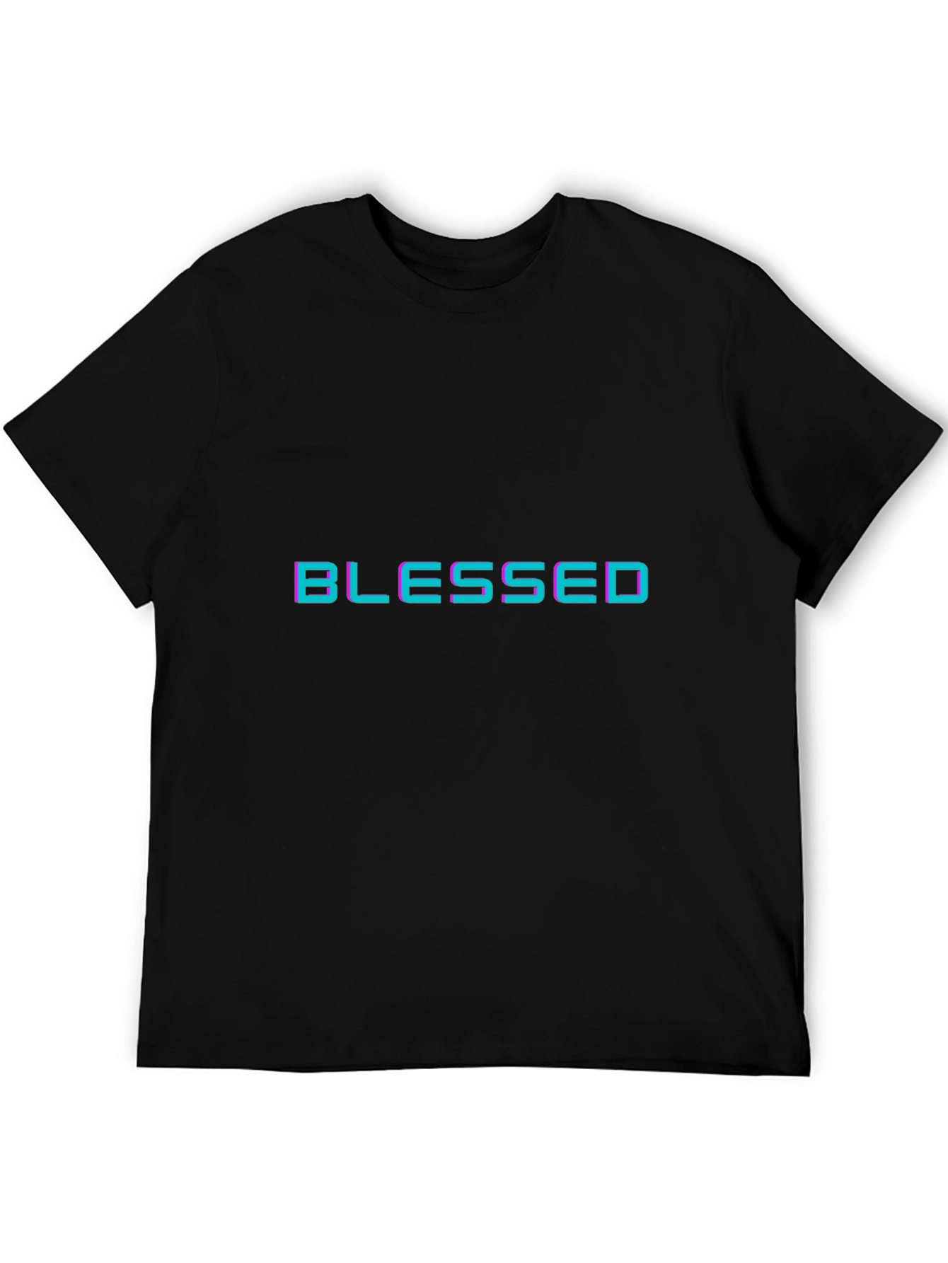 Blessed Graphic Black T-Shirt
