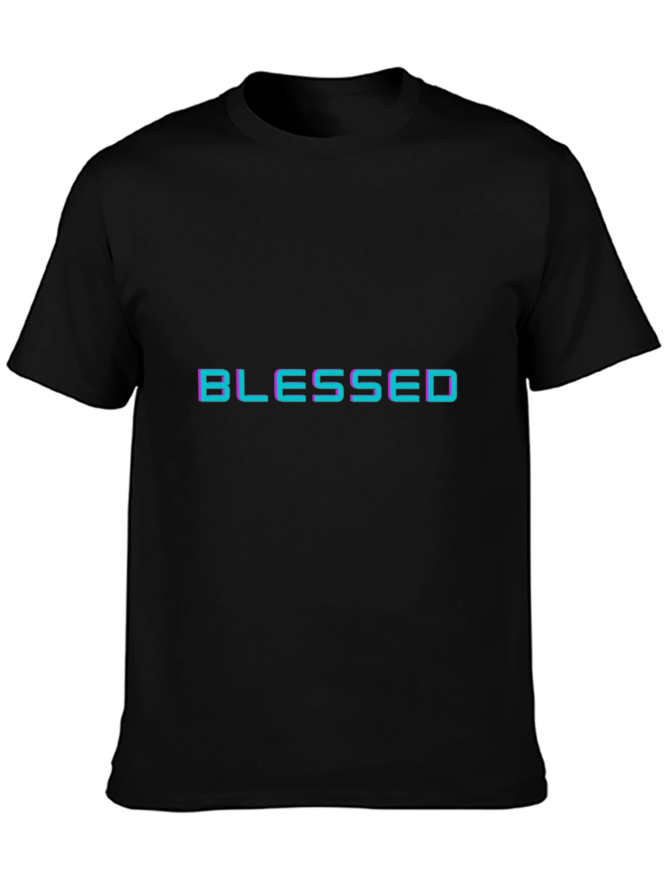 Blessed Graphic Black T-Shirt