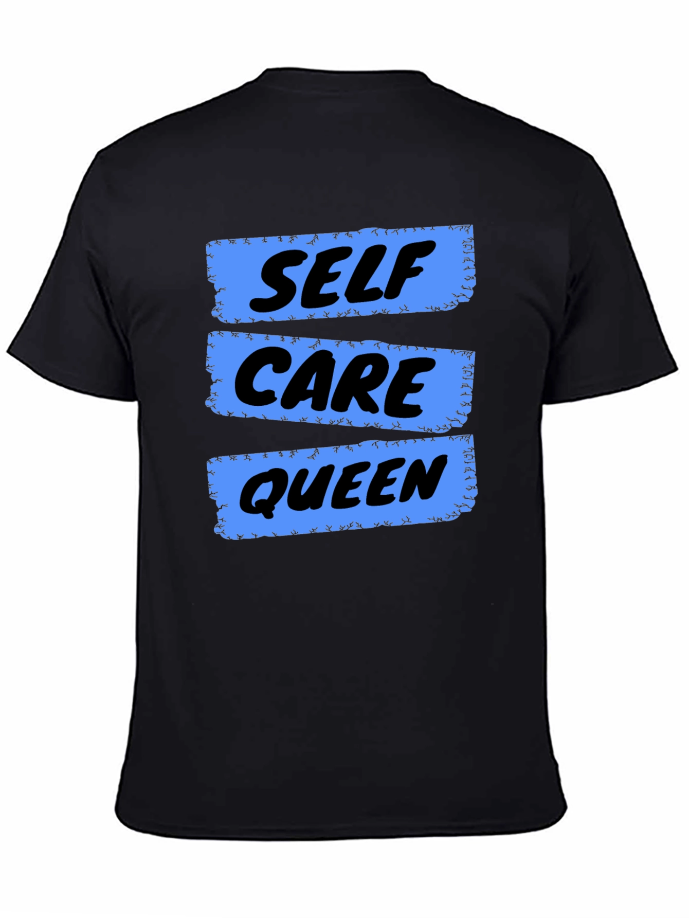Self Care Queen Graphic T-Shirt - Black