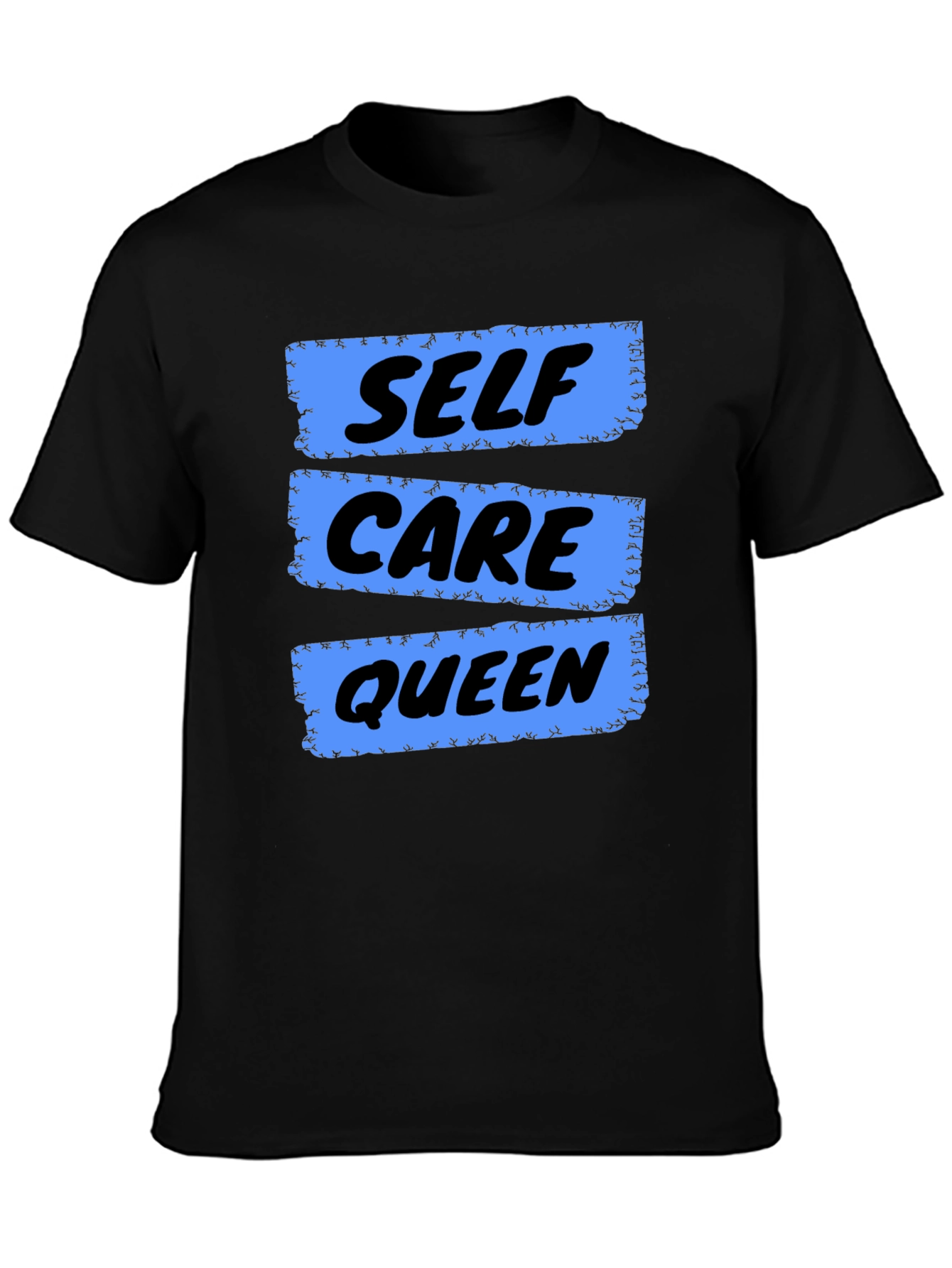 Self Care Queen Graphic T-Shirt - Black