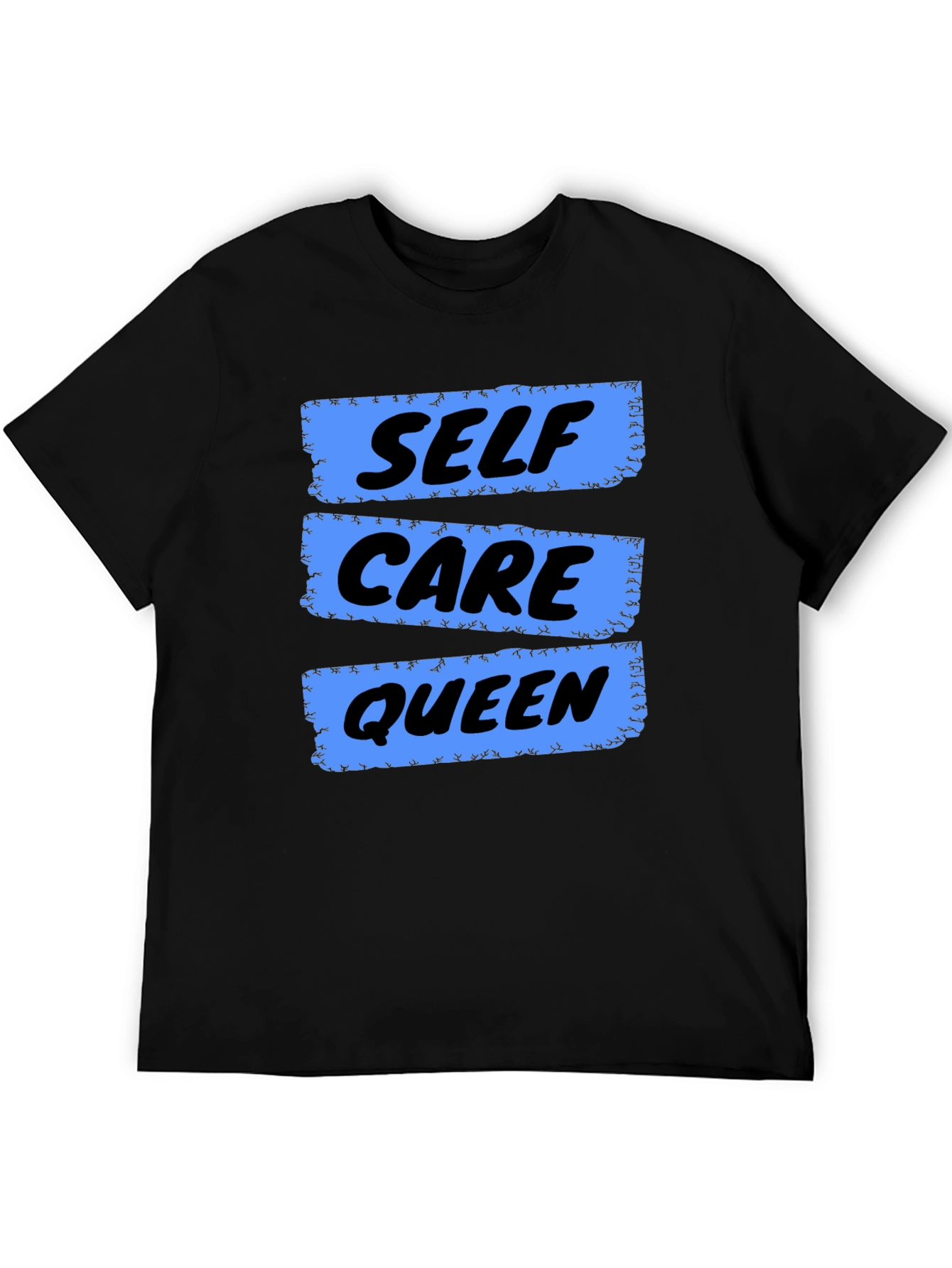 Self Care Queen Graphic T-Shirt - Black