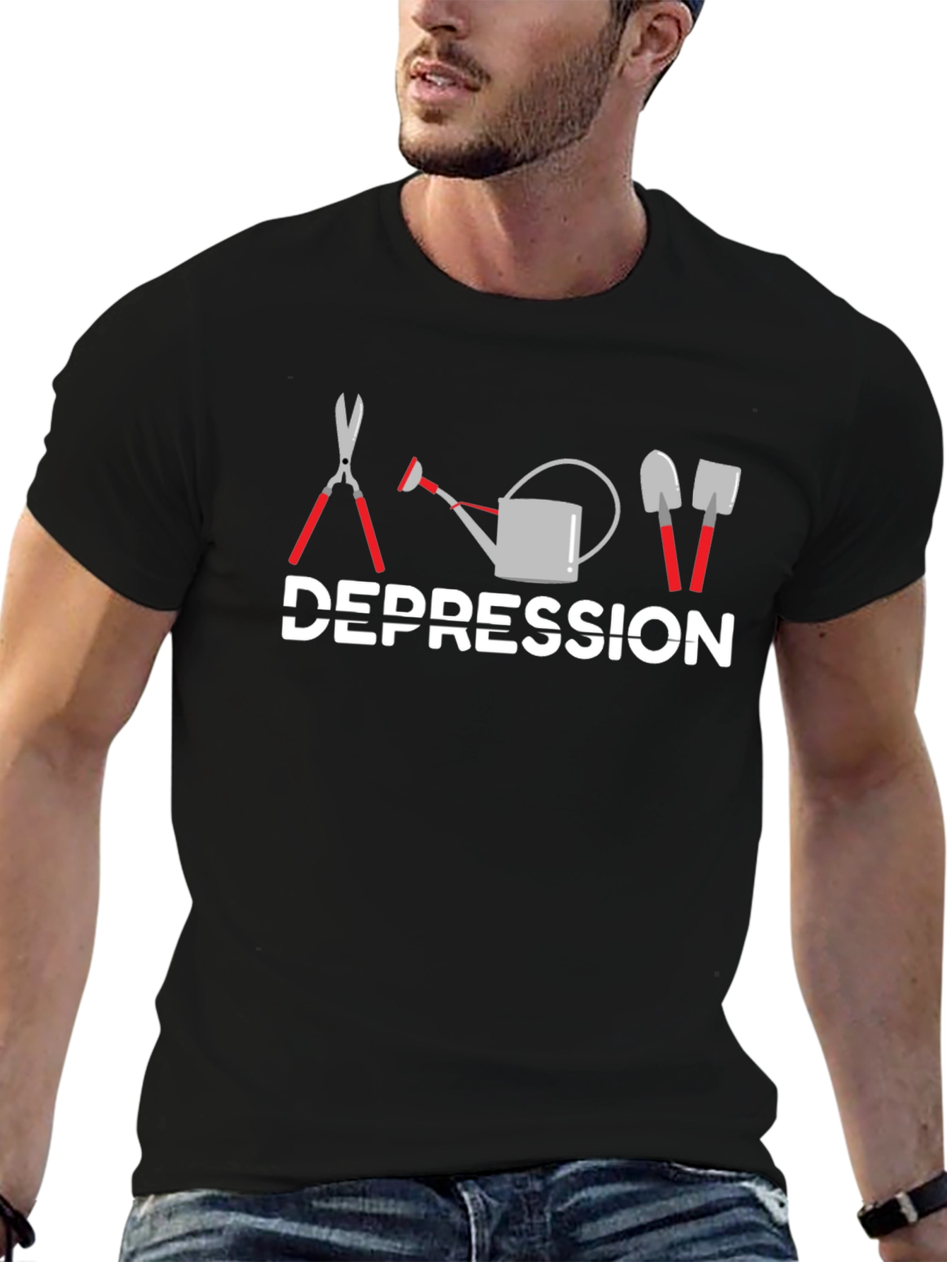 Gardening Depression T-Shirt - Funny Plant Lover Tee
