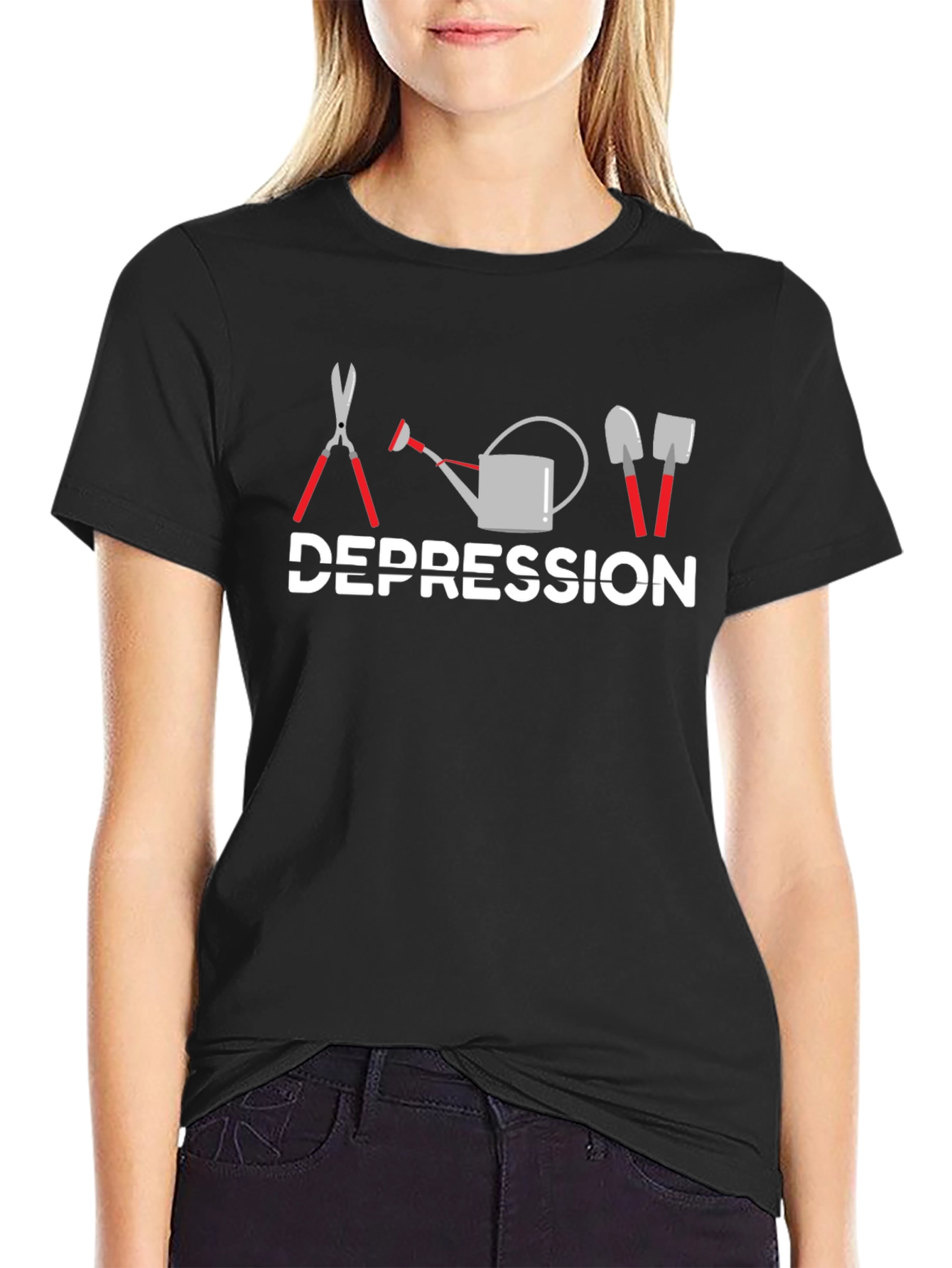 Gardening Depression T-Shirt - Funny Plant Lover Tee