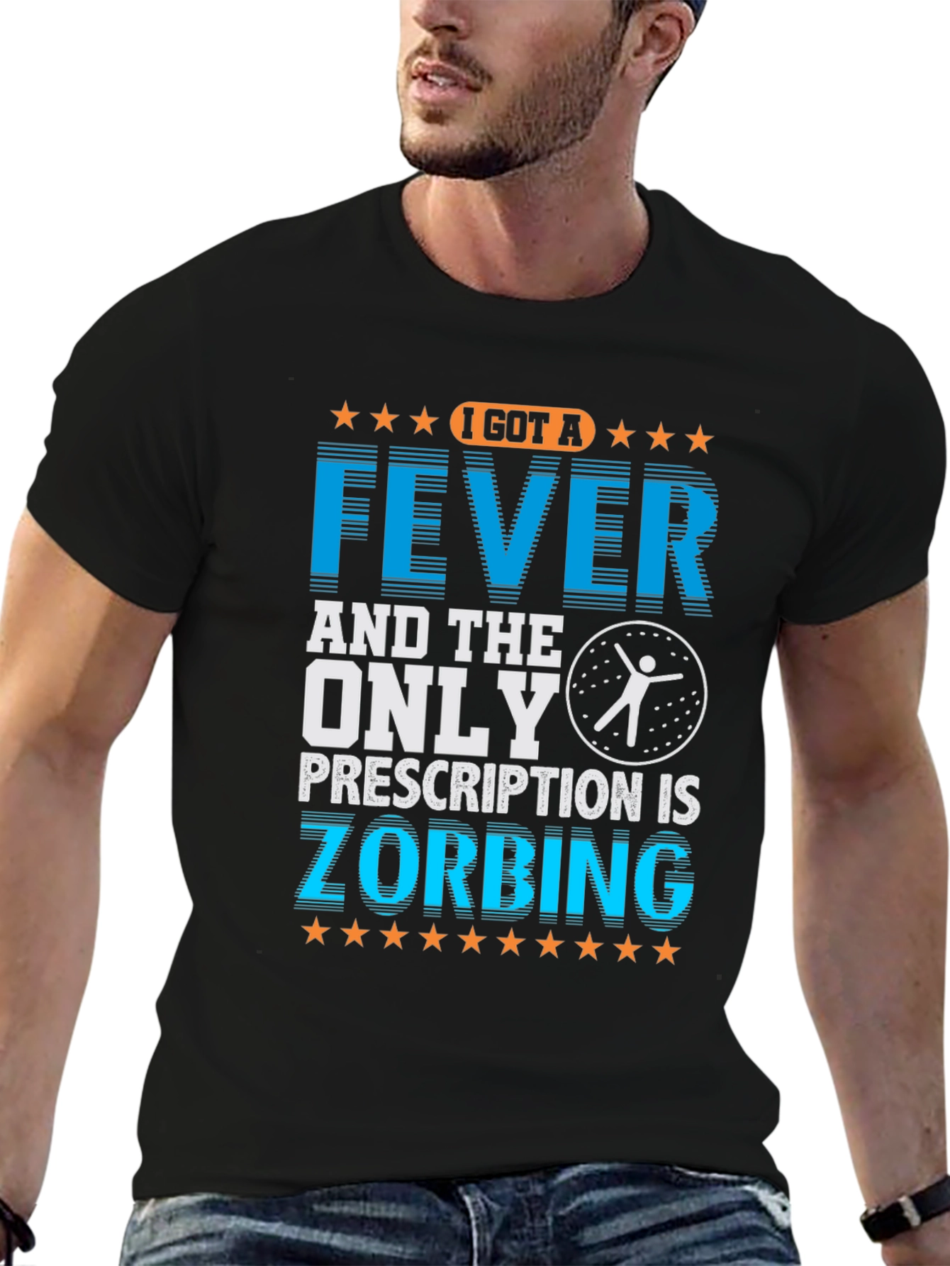 Zorbing Fever T-Shirt - Fun and Unique Design!