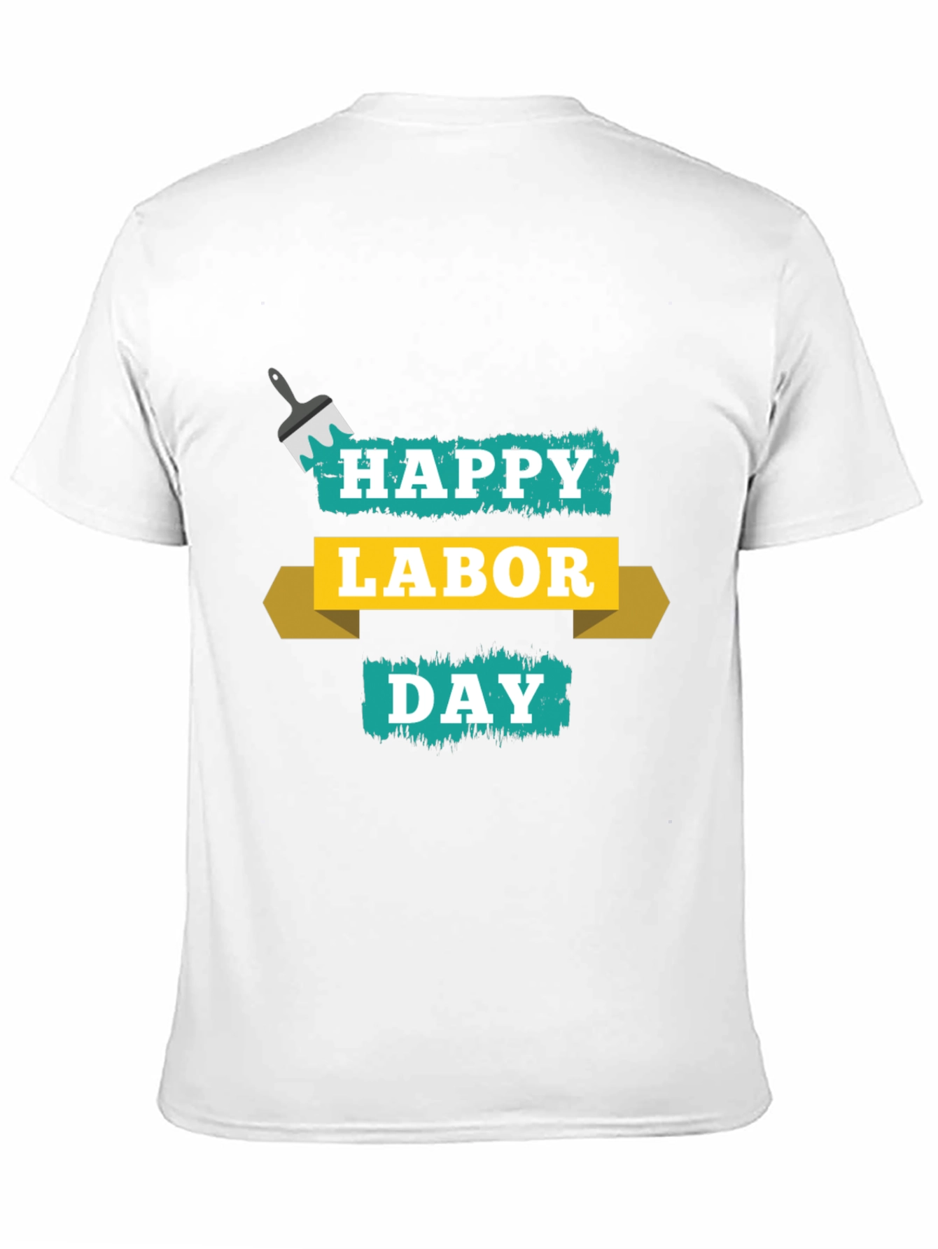Happy Labor Day Black T-Shirt