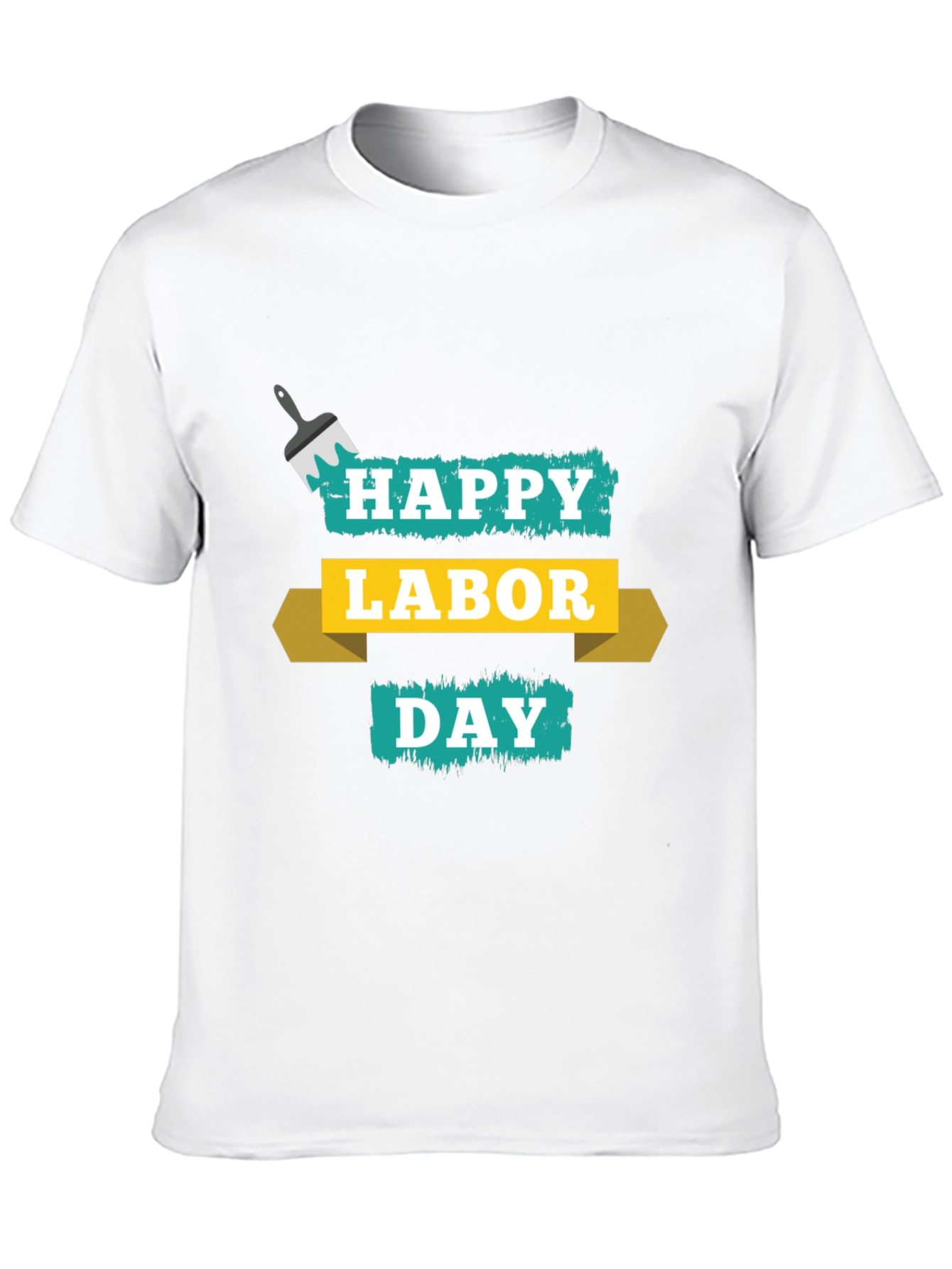 Happy Labor Day Black T-Shirt