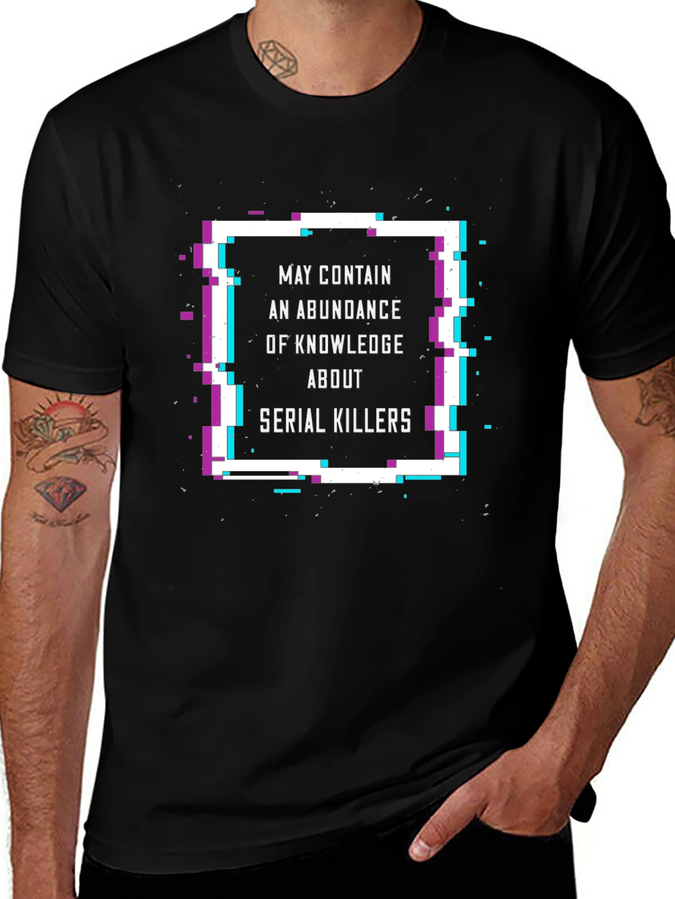 Serial Killer Knowledge T-Shirt - Black