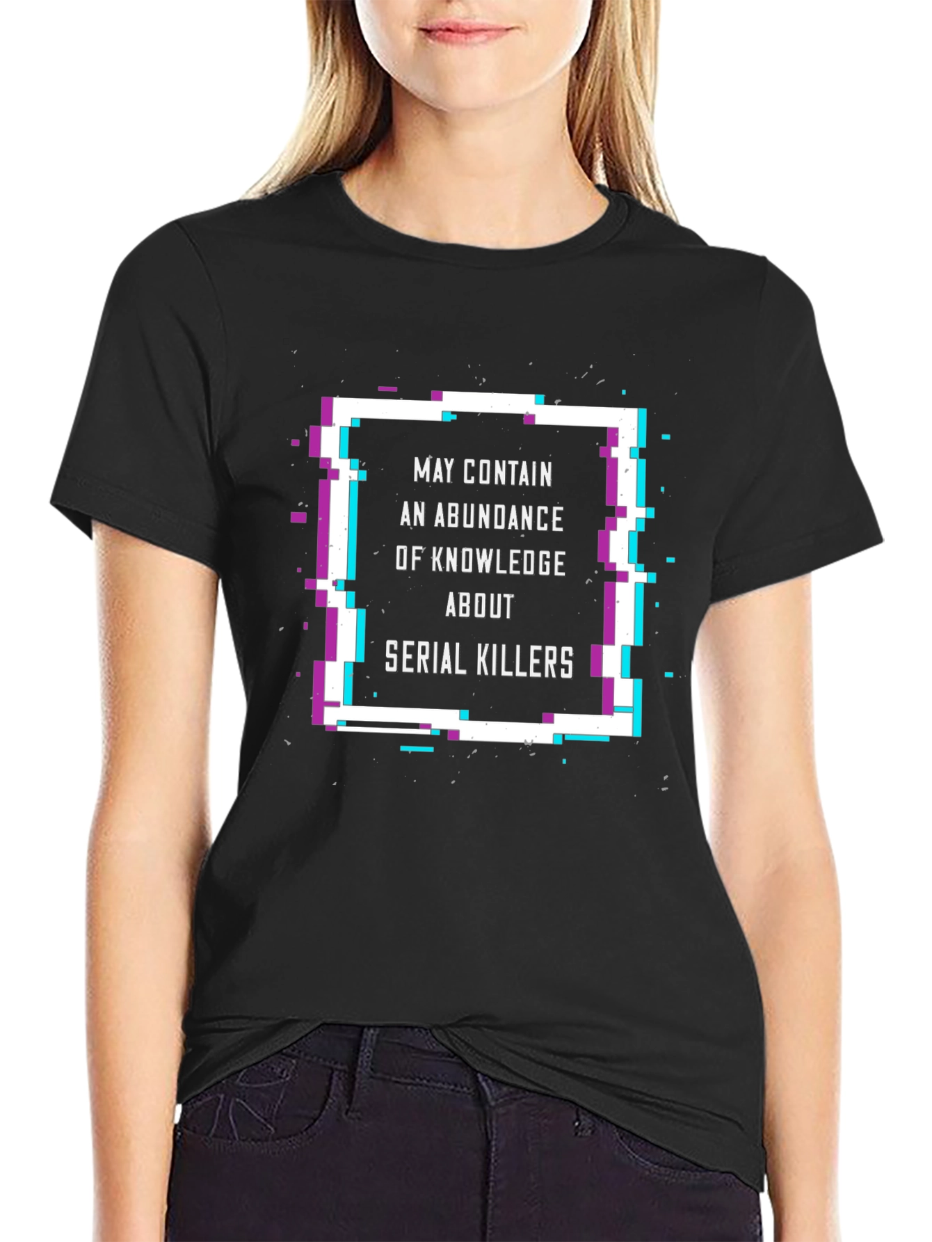 Serial Killer Knowledge T-Shirt - Black