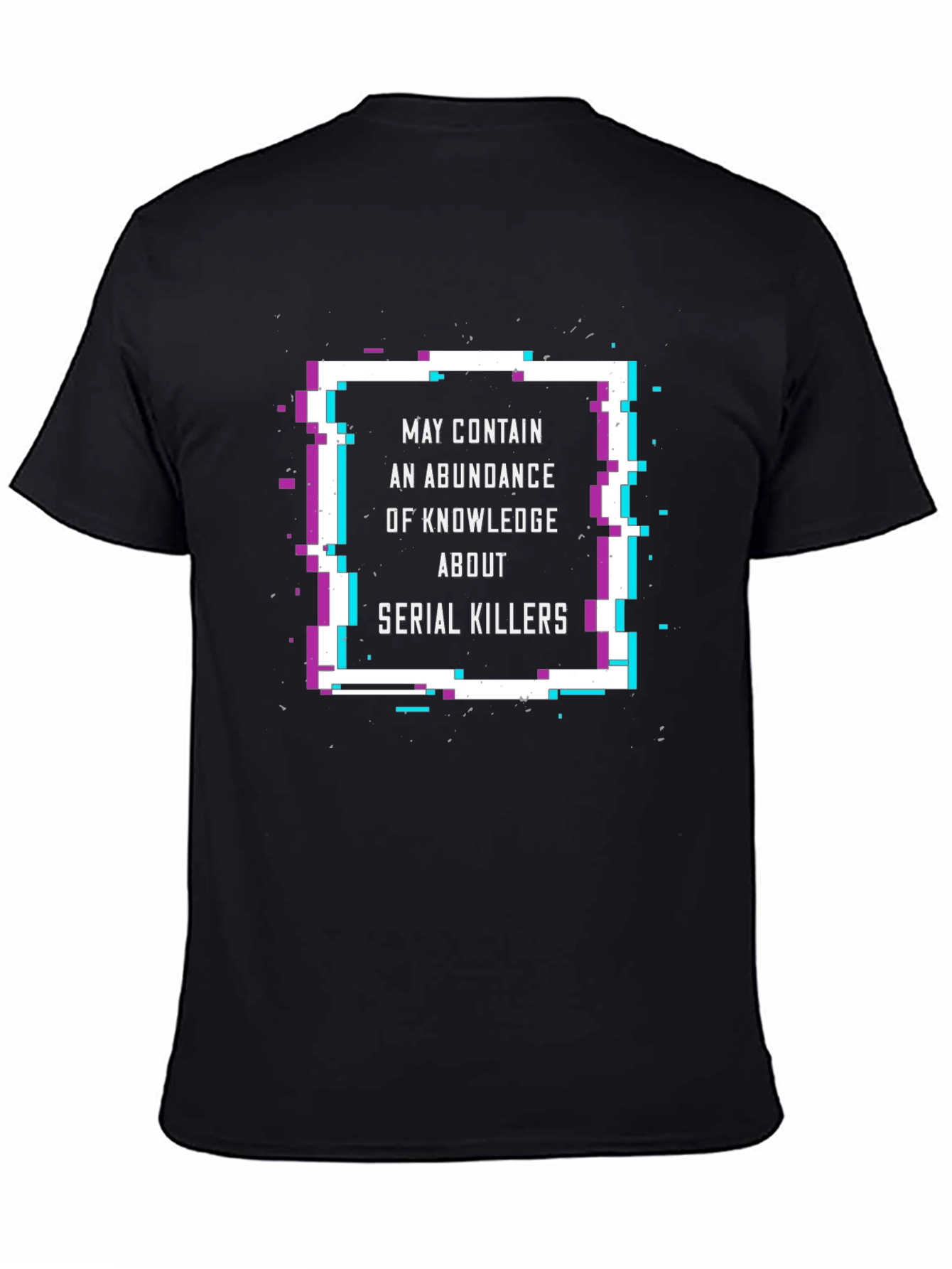 Serial Killer Knowledge T-Shirt - Black