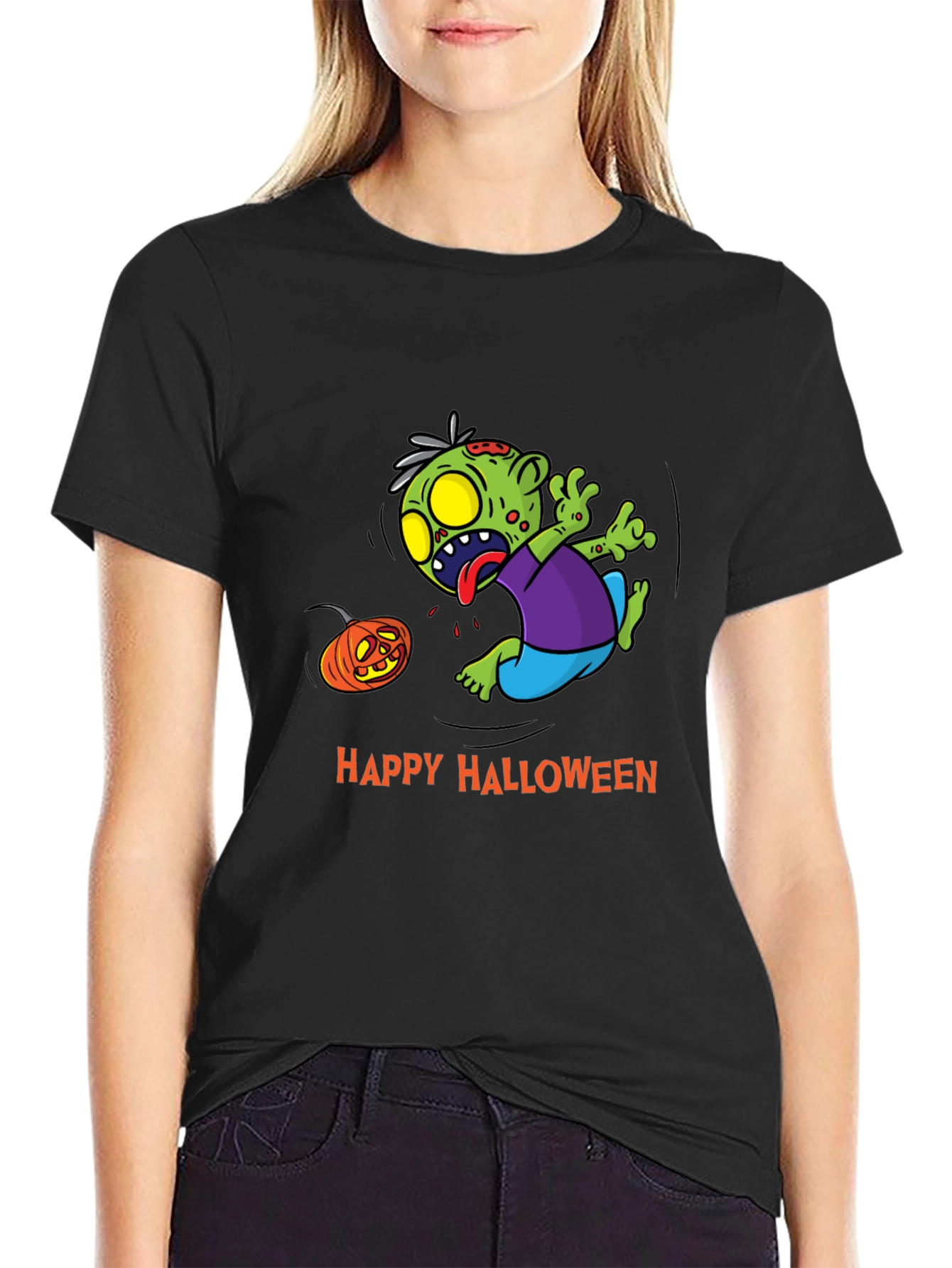Happy Halloween Zombie T-Shirt