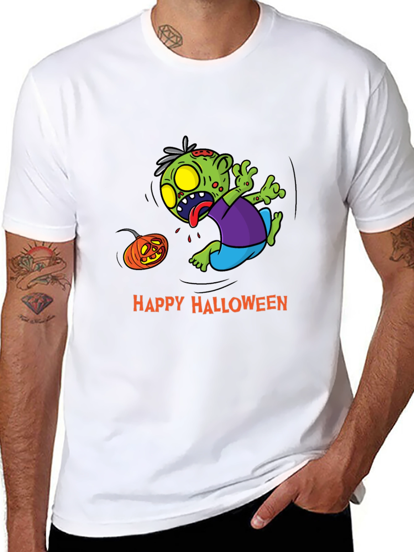 Happy Halloween Zombie T-Shirt