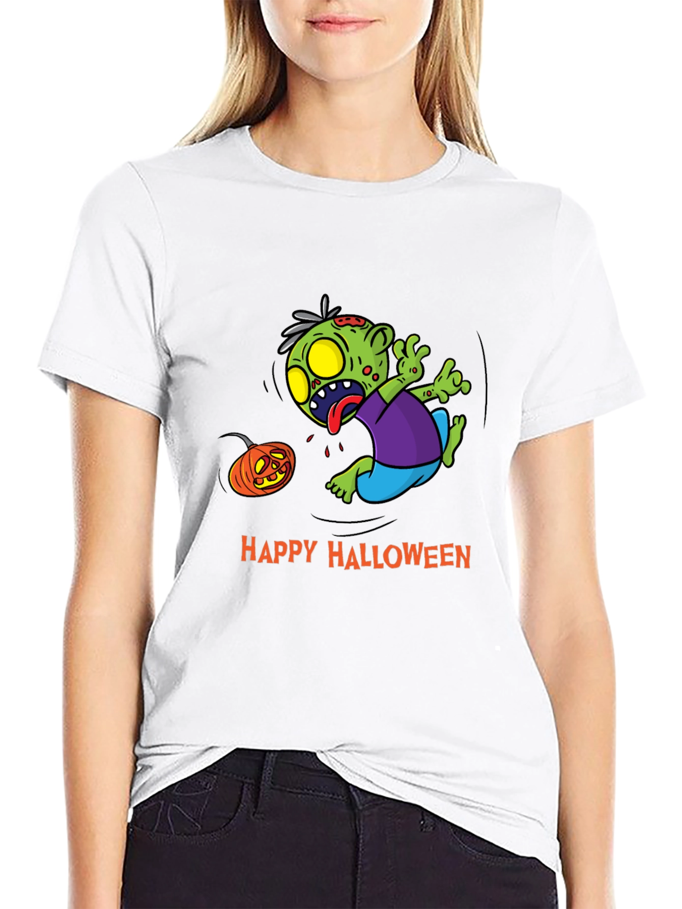 Happy Halloween Zombie T-Shirt