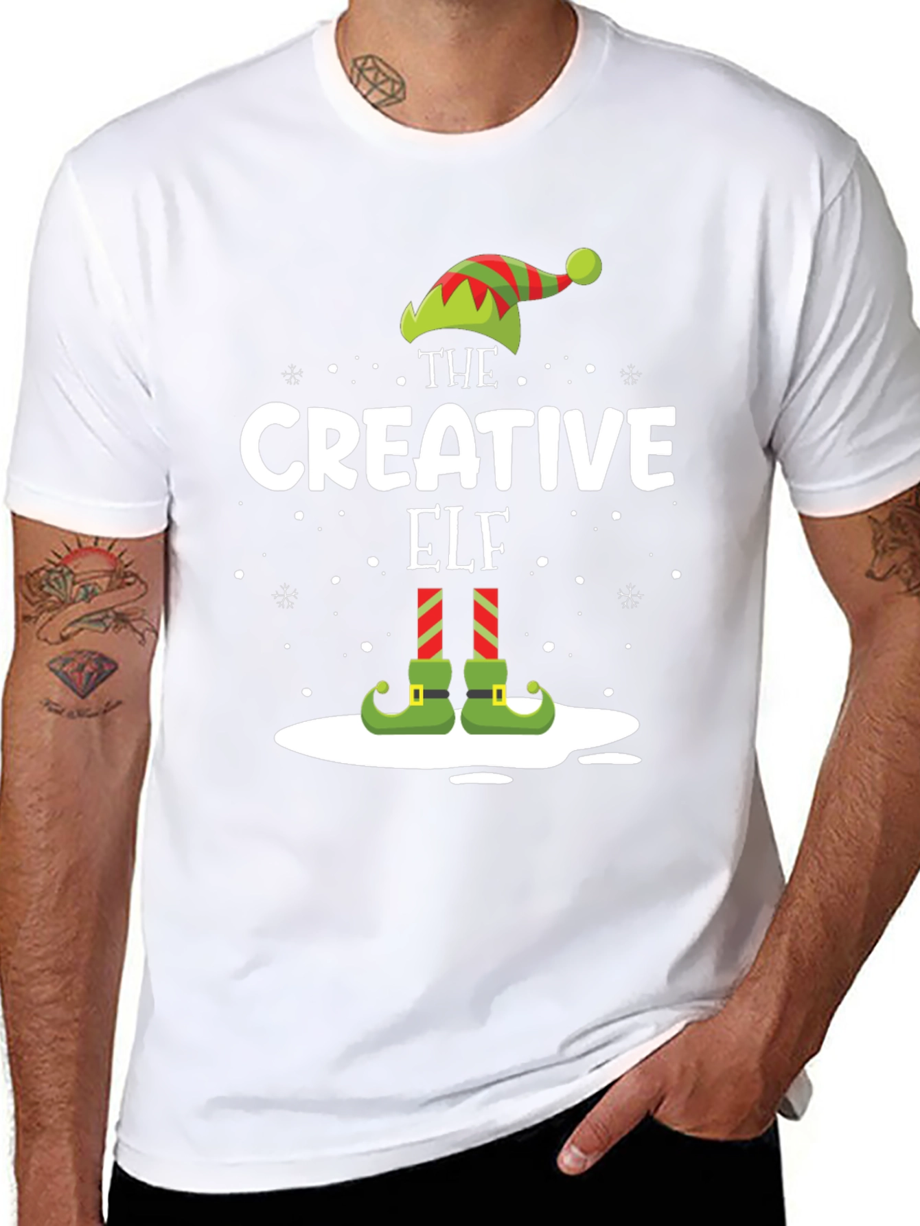The Creative Elf Holiday T-Shirt