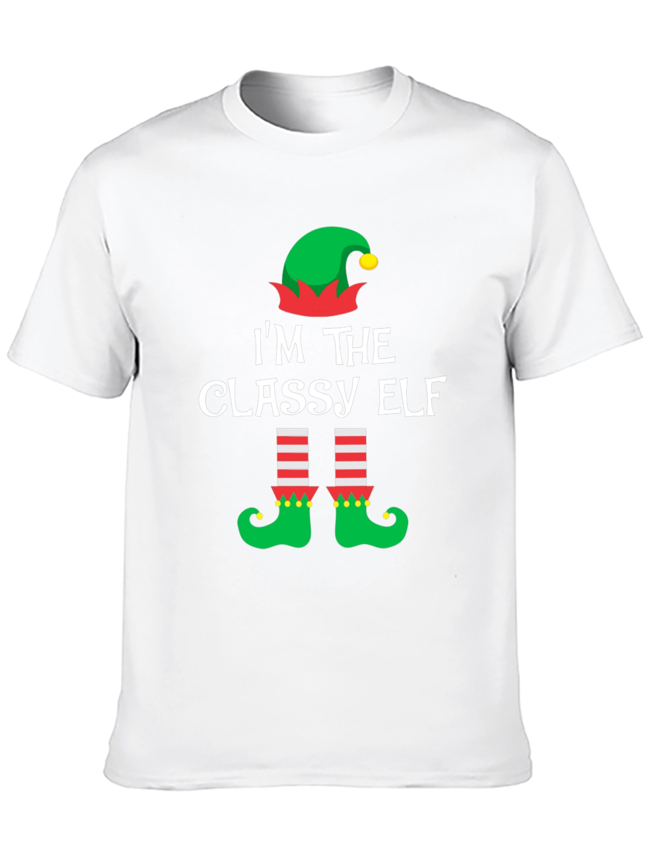 Classy Elf Christmas T-Shirt