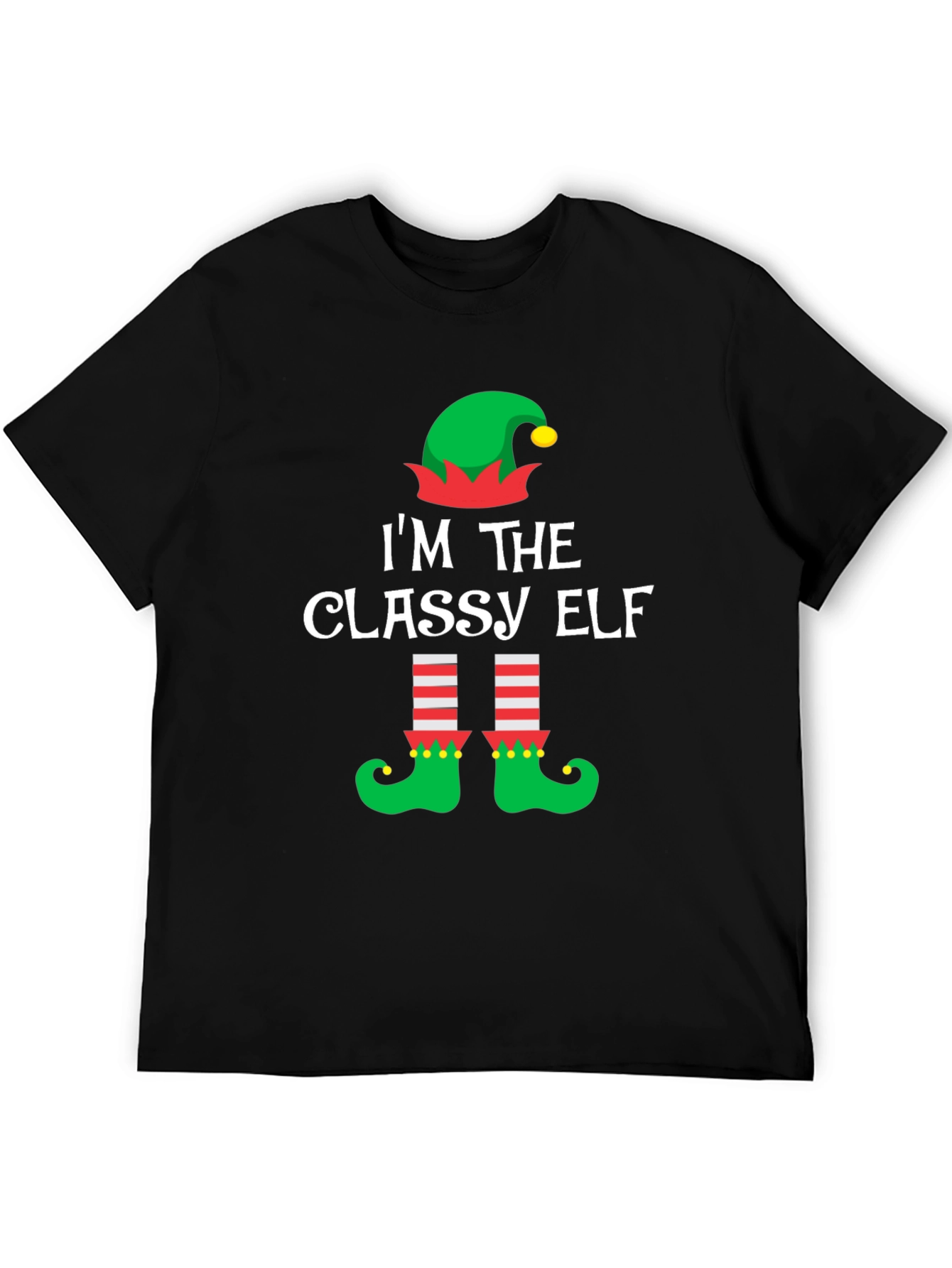 Classy Elf Christmas T-Shirt