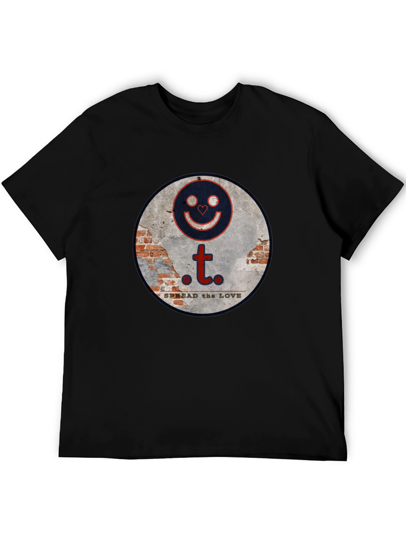 Spread the Love Graphic Tee - Stylish Black T-Shirt