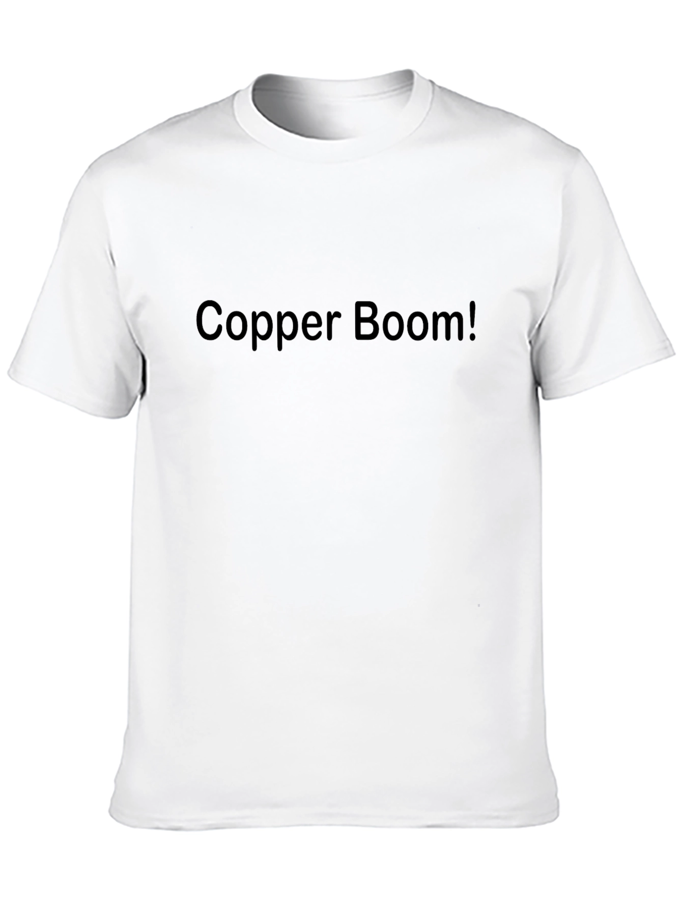 Copper Boom! Graphic T-Shirt - Black