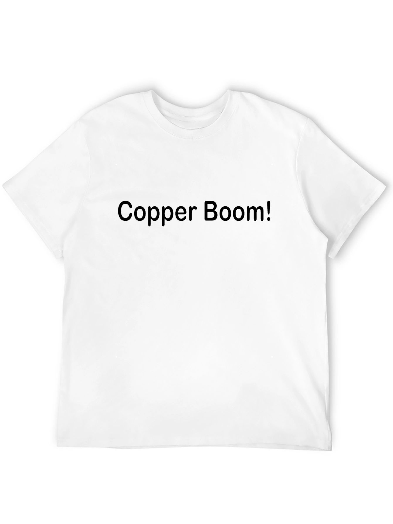 Copper Boom! Graphic T-Shirt - Black