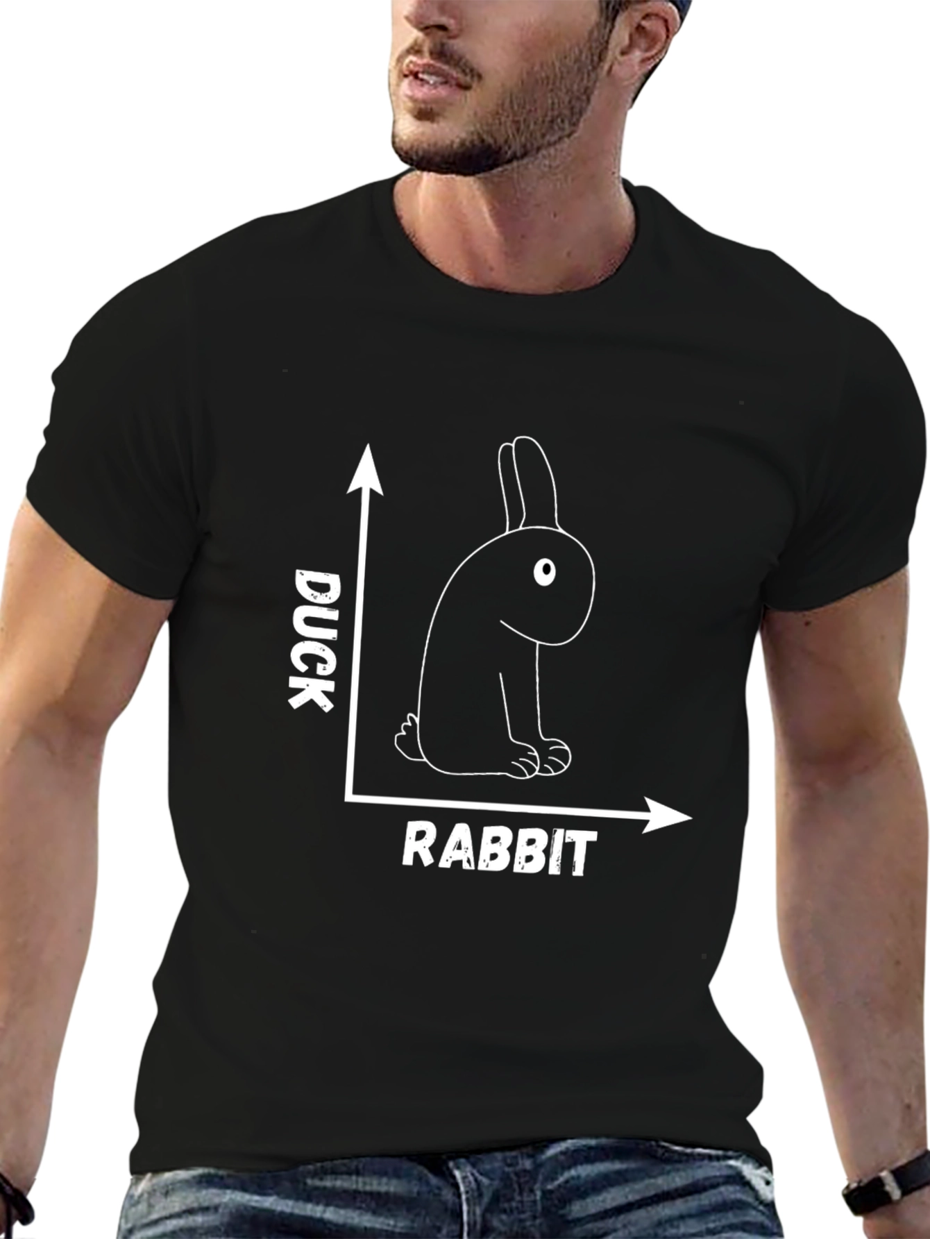 Duck or Rabbit Illusion T-Shirt