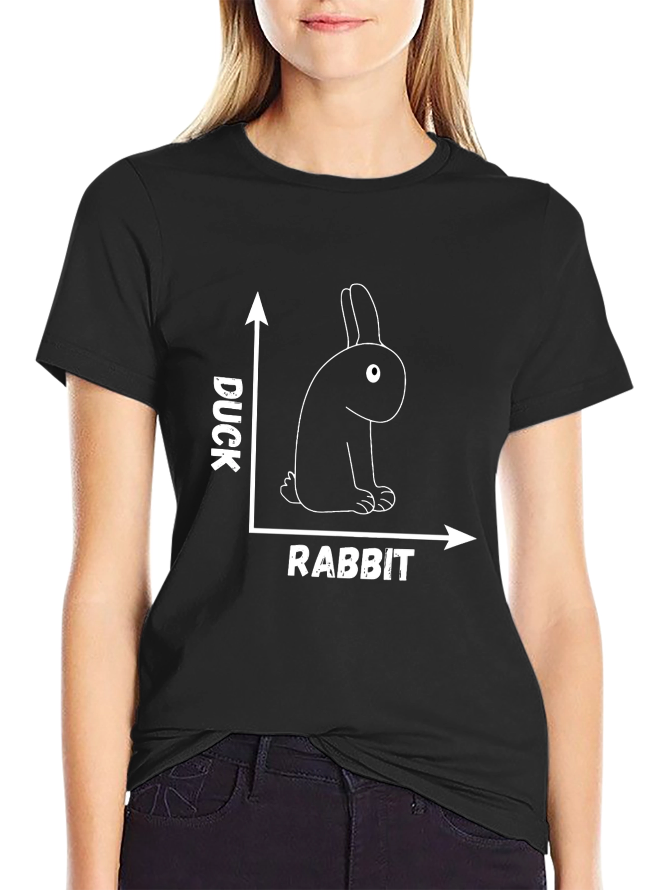 Duck or Rabbit Illusion T-Shirt