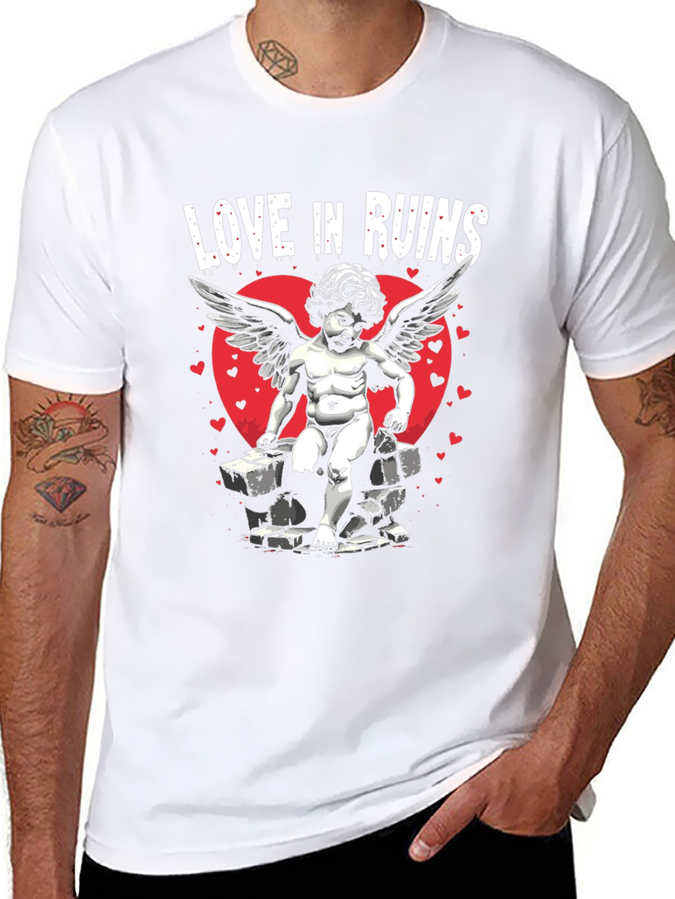 Love in Ruins Graphic T-Shirt