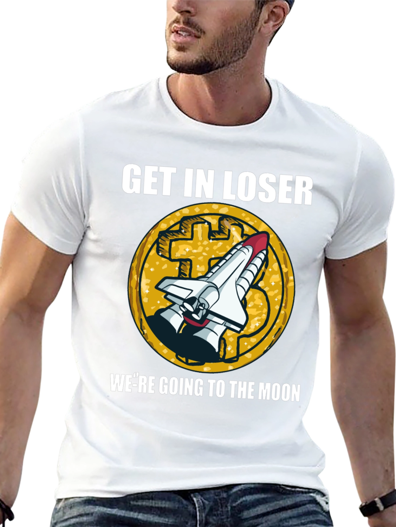 Get In Loser Moon T-Shirt