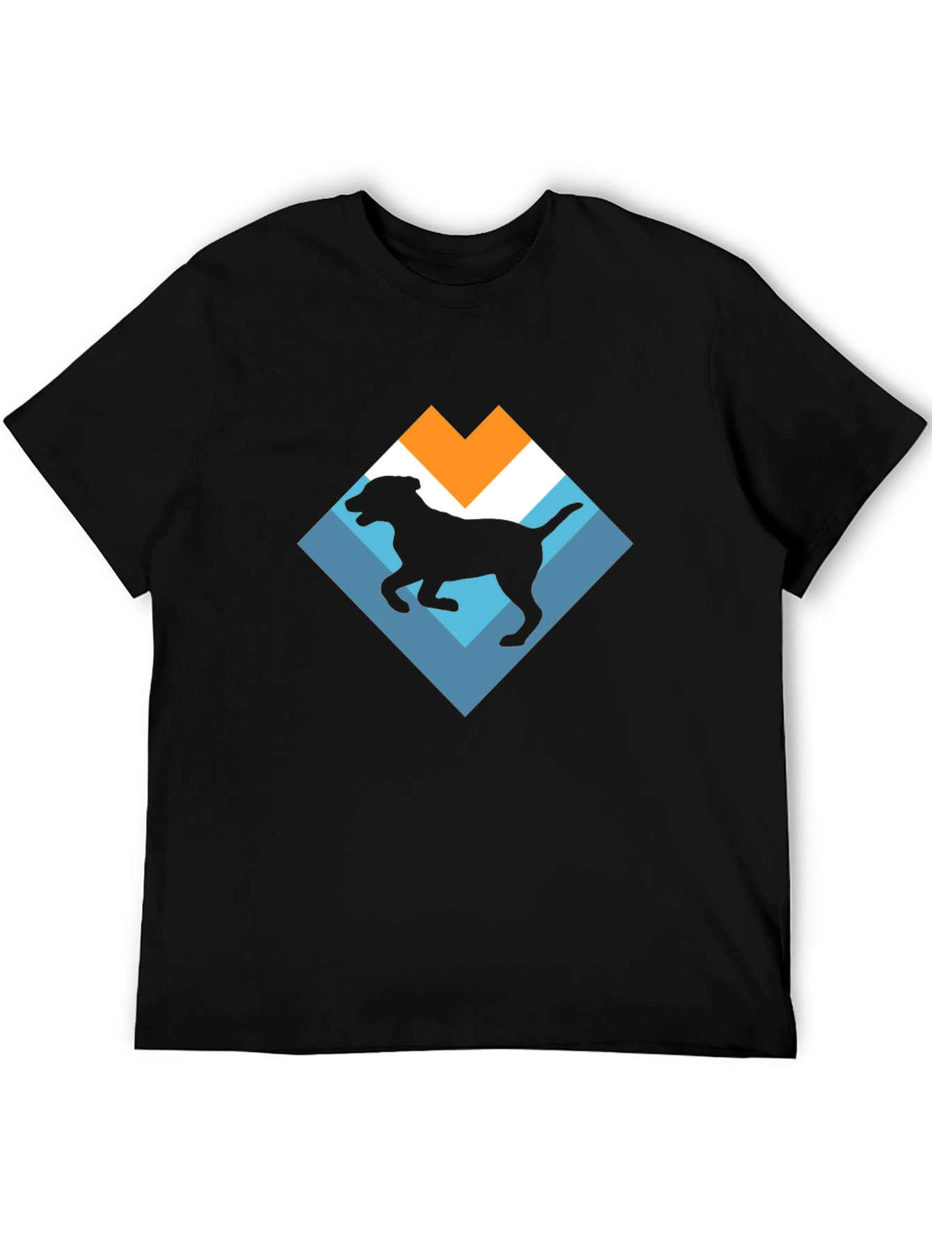 Dog Silhouette Graphic Tee