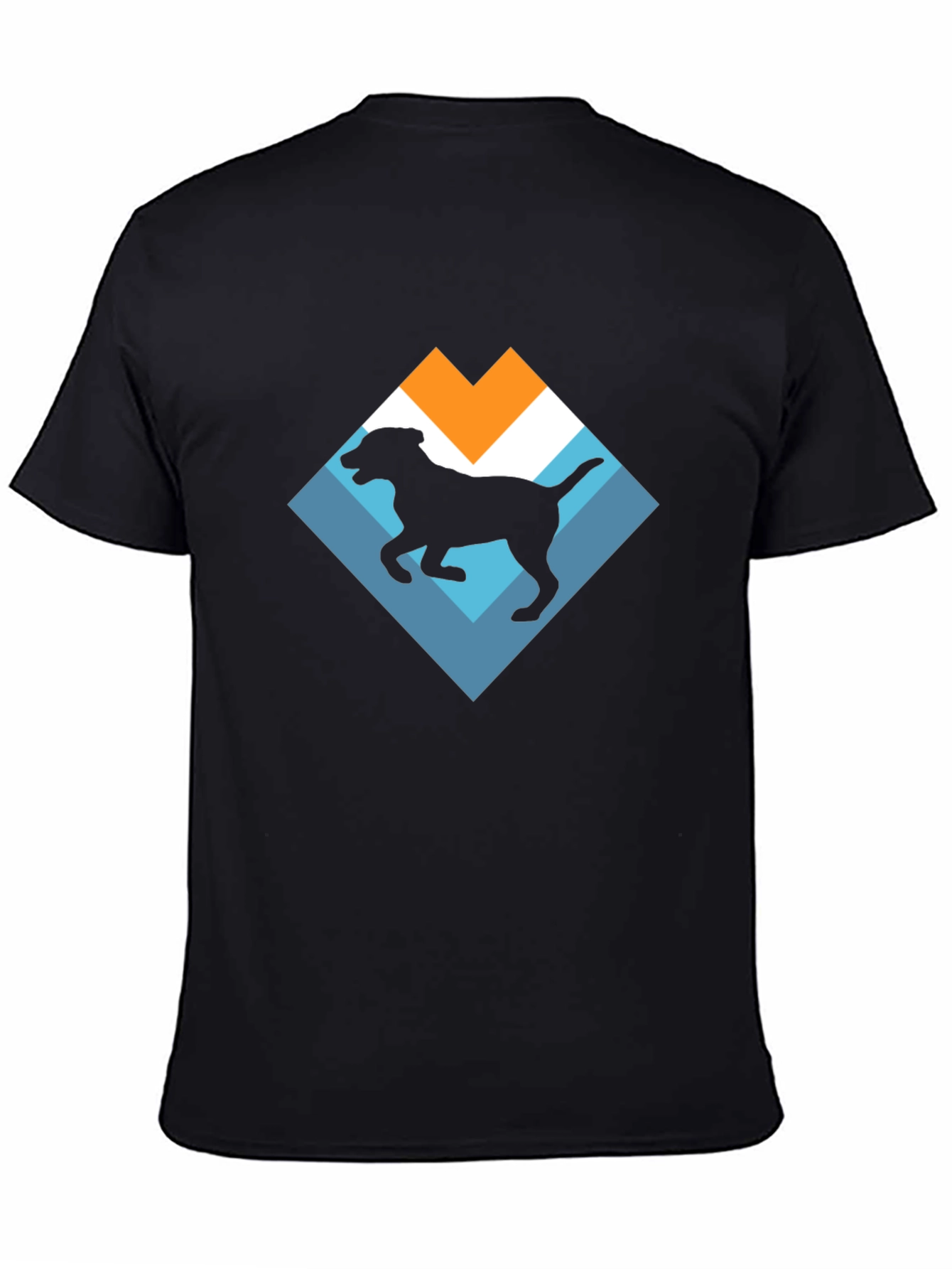 Dog Silhouette Graphic Tee