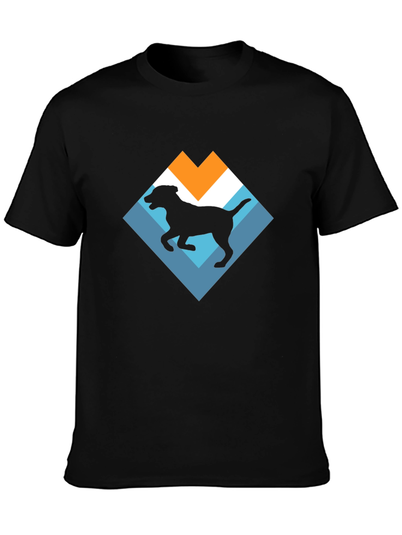 Dog Silhouette Graphic Tee