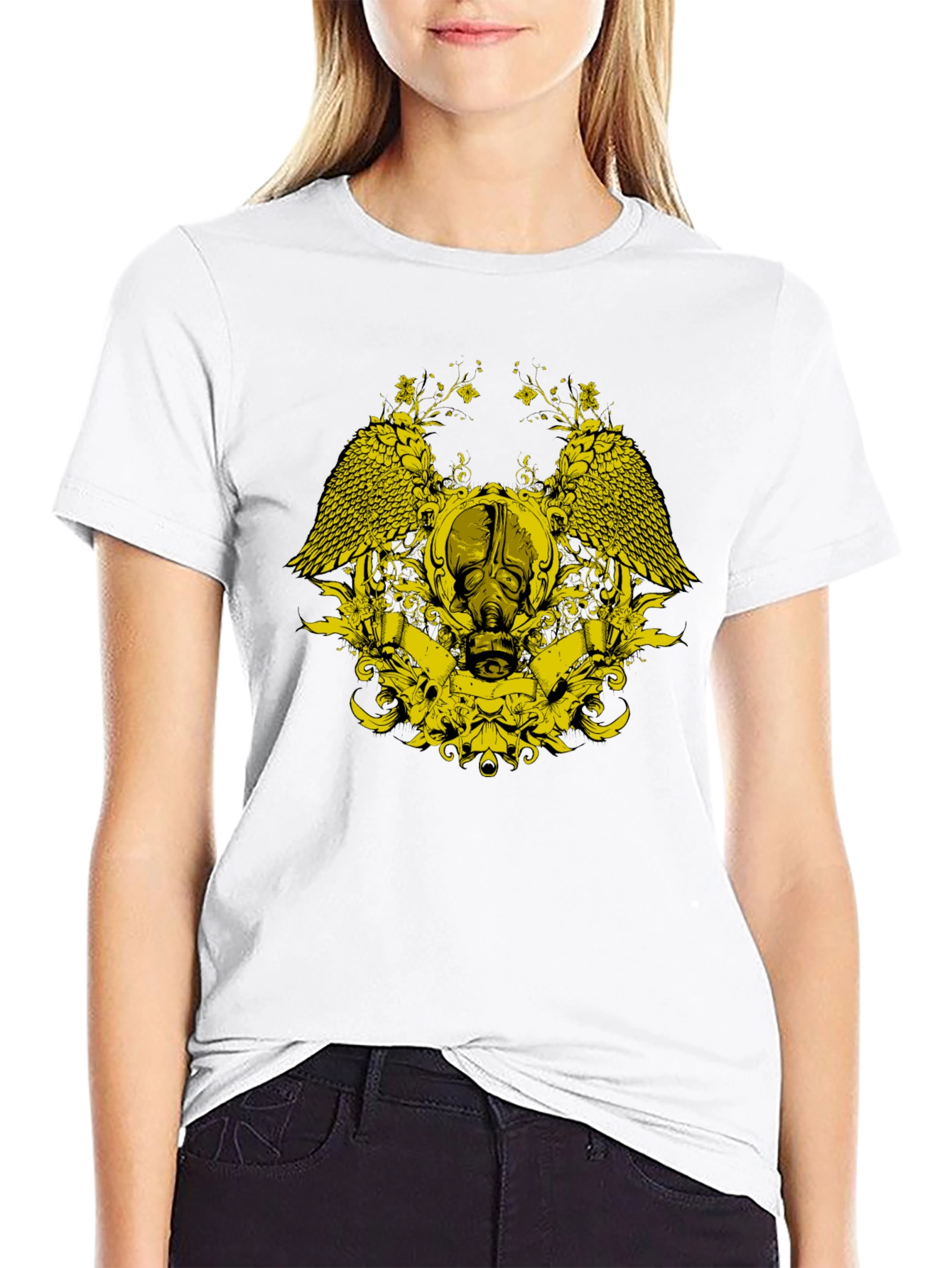 Graphic Gas Mask Tee - Dark Apparel