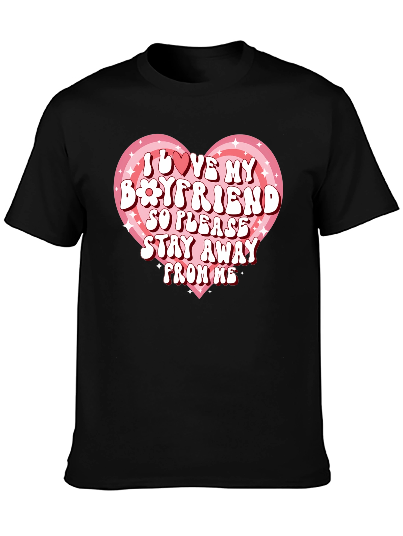 I Love My Boyfriend Graphic Tee