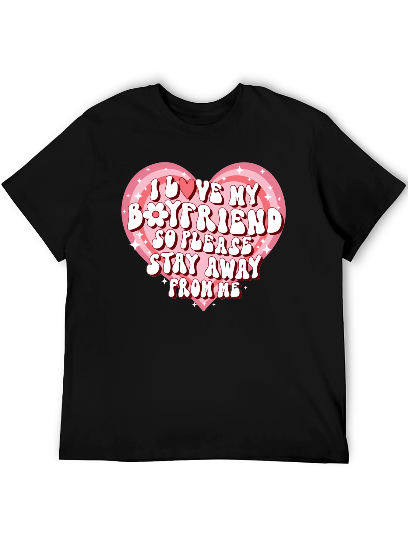 I Love My Boyfriend Graphic Tee