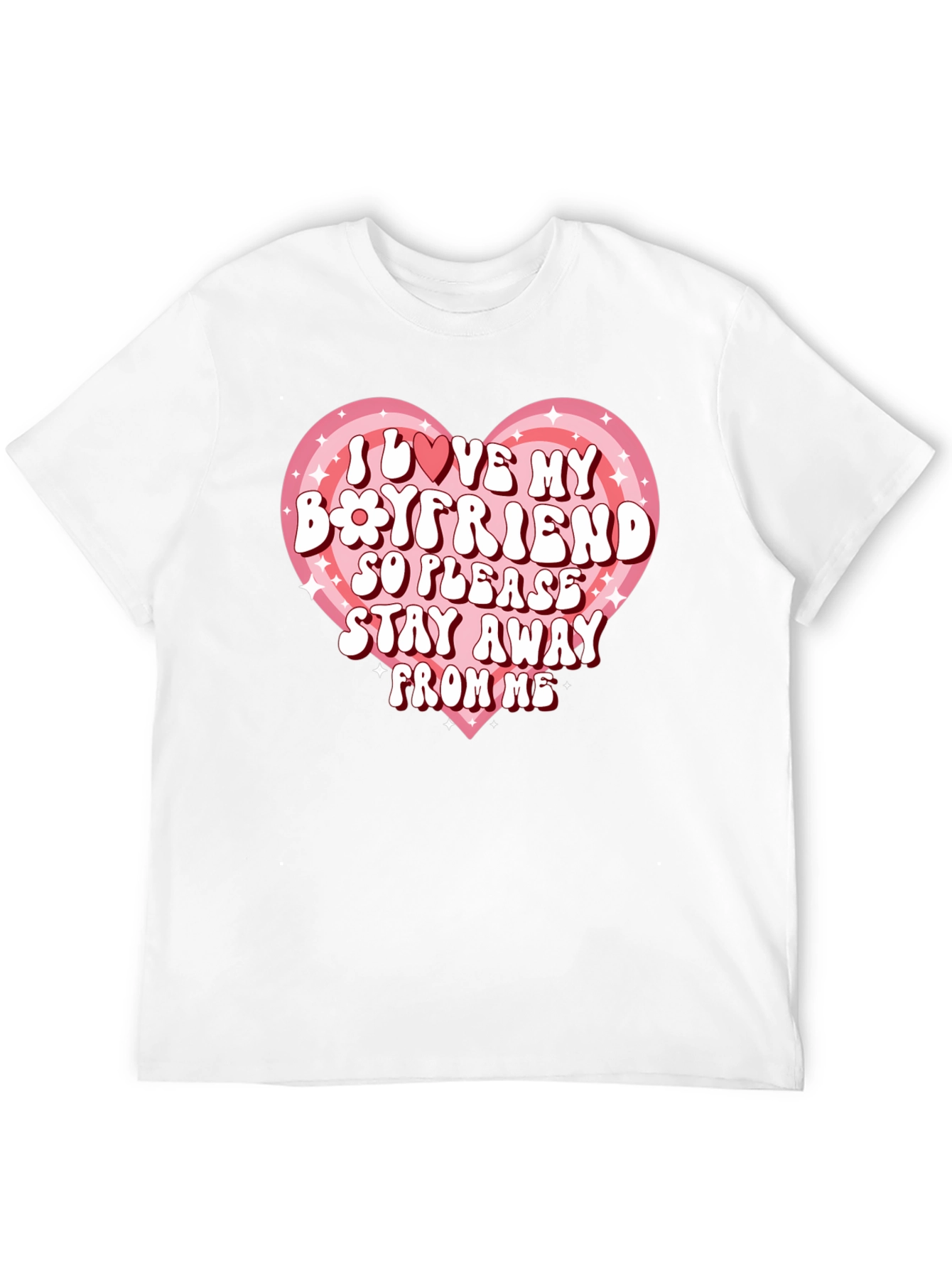 I Love My Boyfriend Graphic Tee