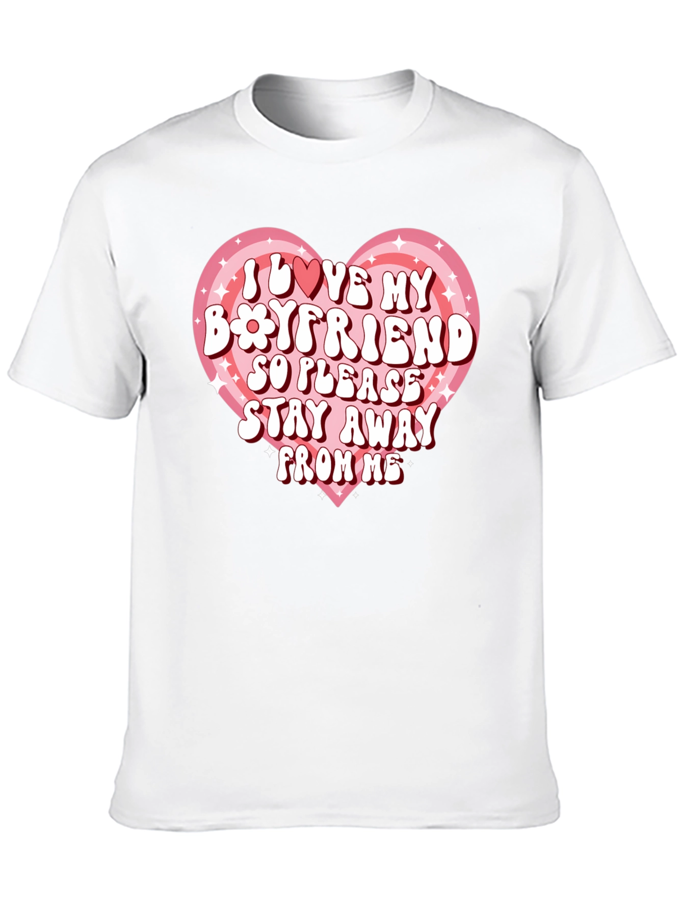 I Love My Boyfriend Graphic Tee