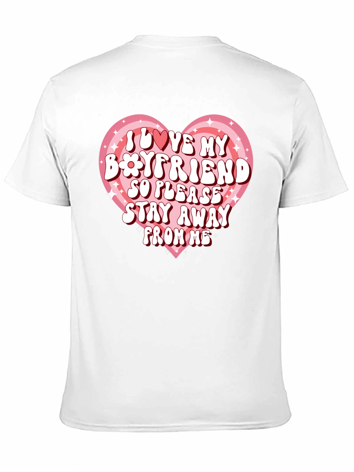 I Love My Boyfriend Graphic Tee