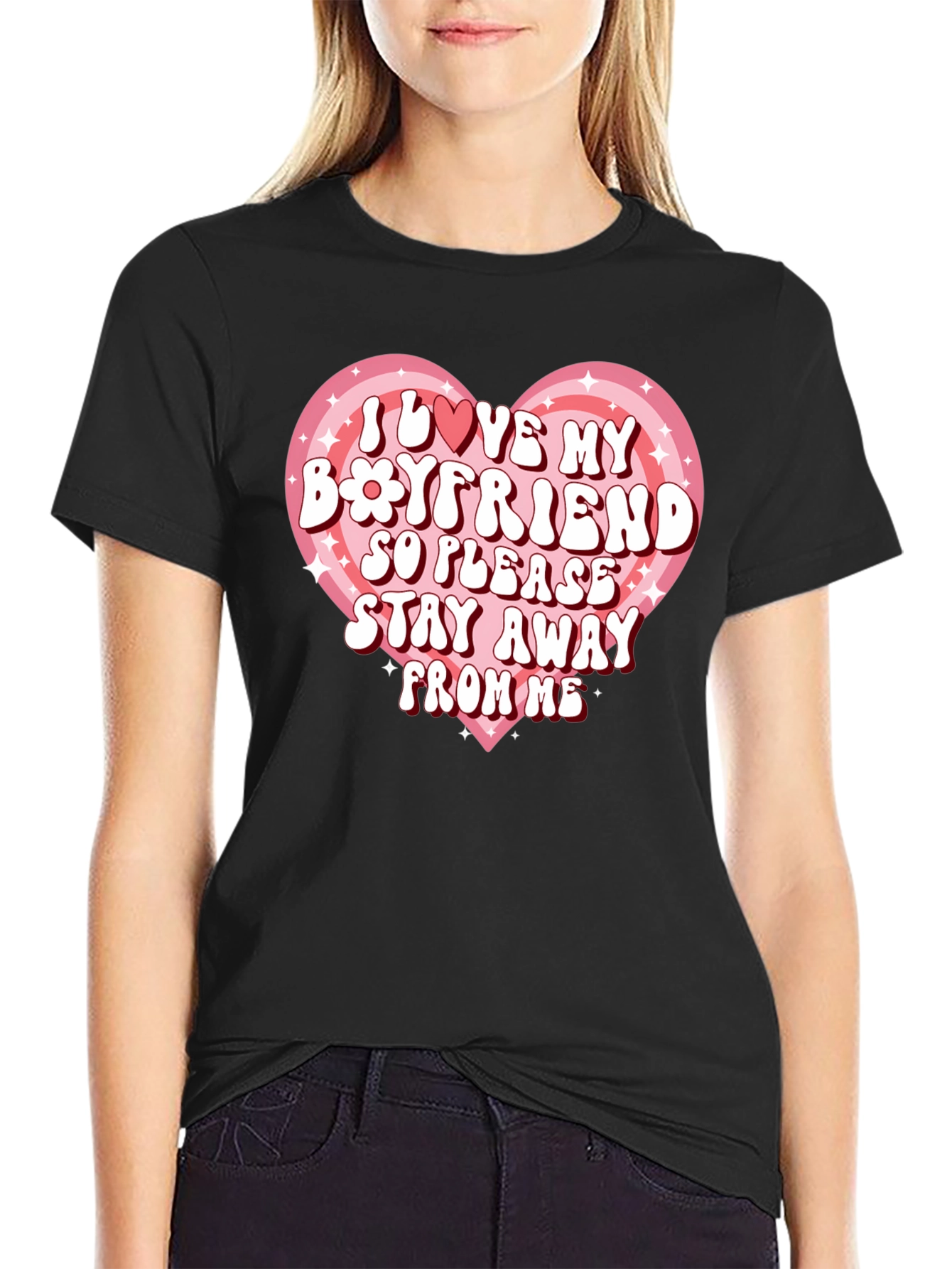 I Love My Boyfriend Graphic Tee