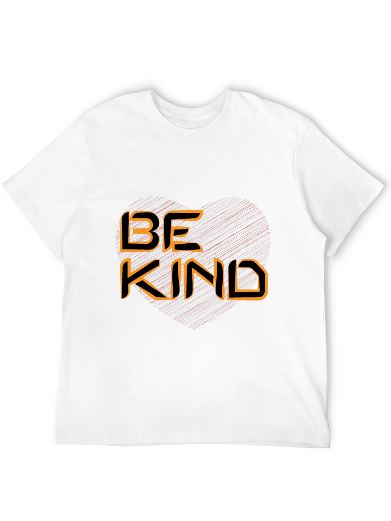 Be Kind Graphic Tee - Black Cotton Blend