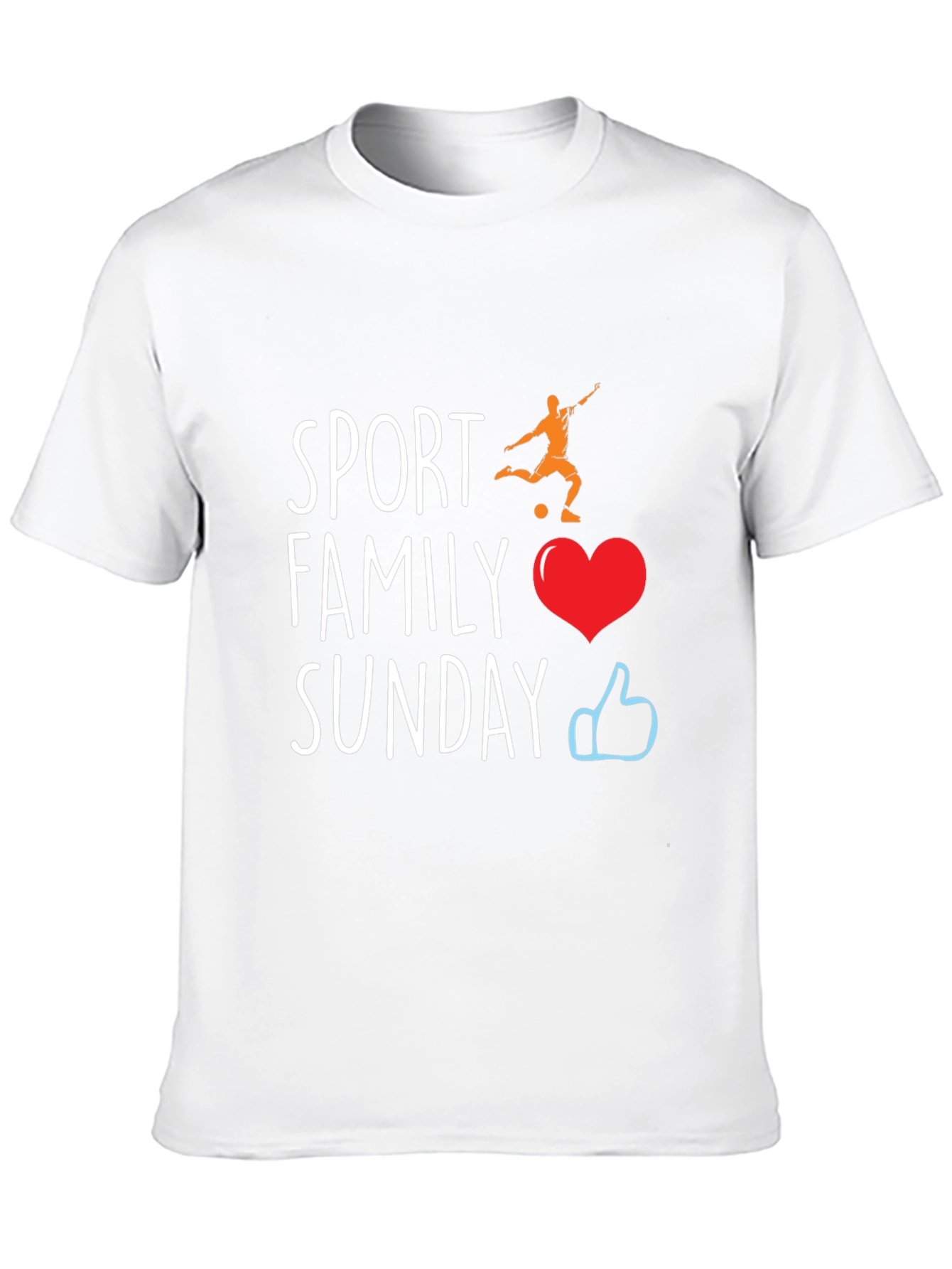 Sport Family Sunday Graphic T-Shirt