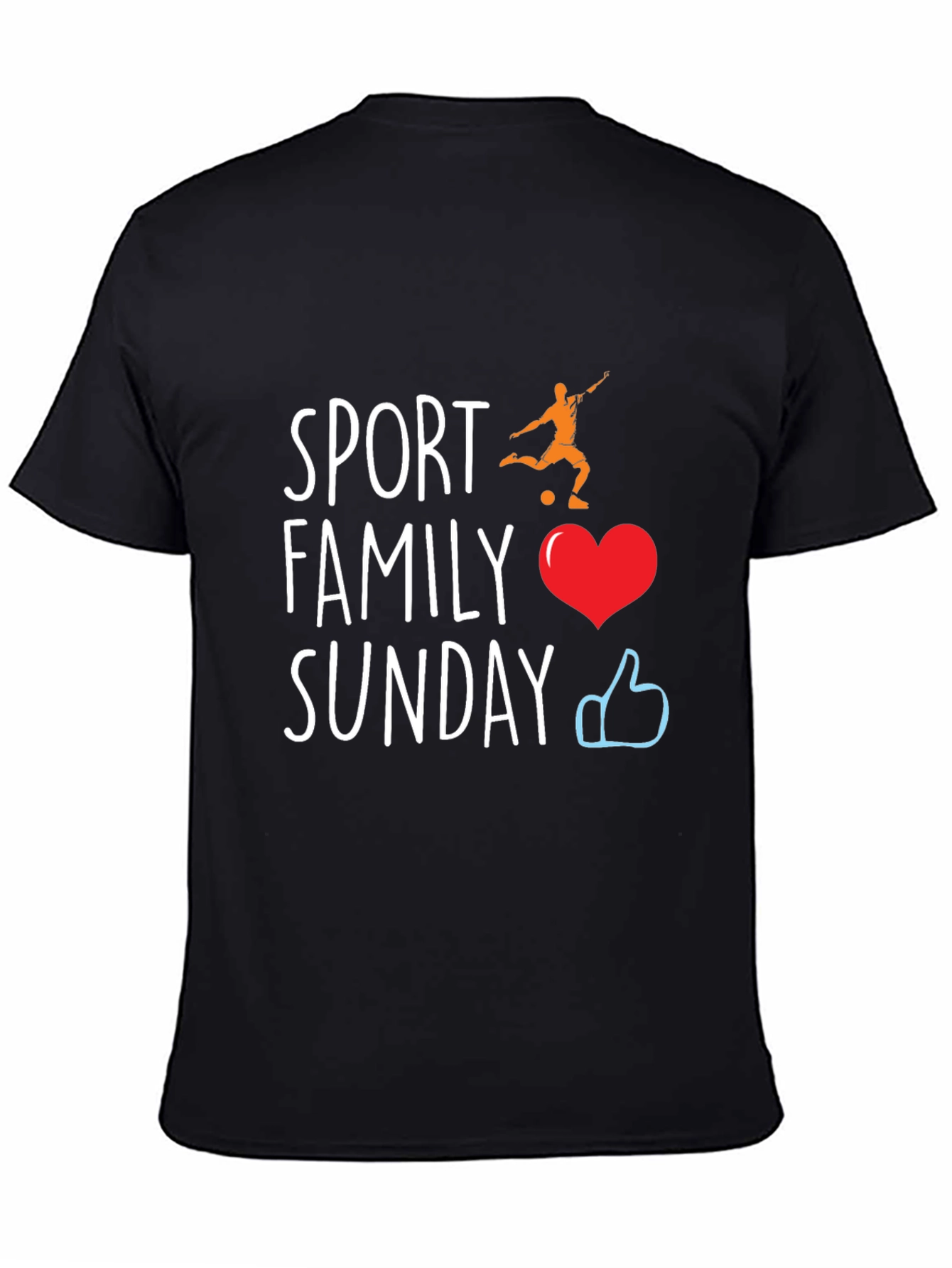Sport Family Sunday Graphic T-Shirt