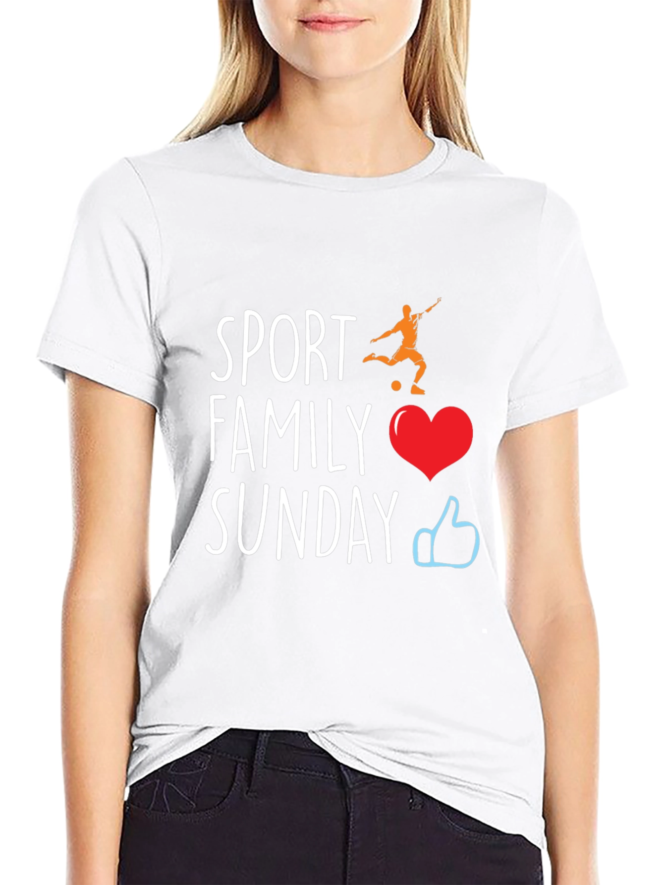 Sport Family Sunday Graphic T-Shirt