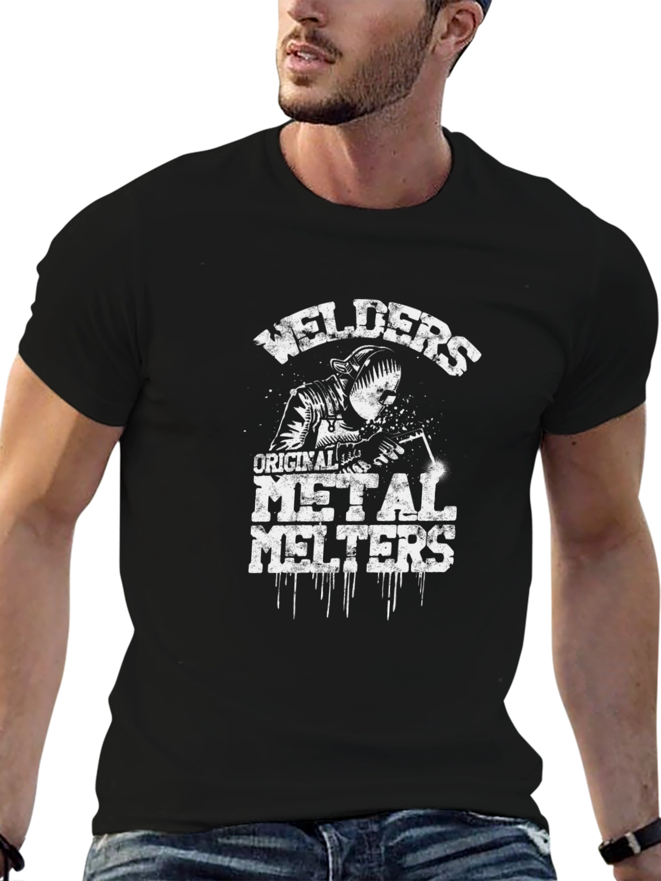 Welders Metal Melters Graphic Tee - Black