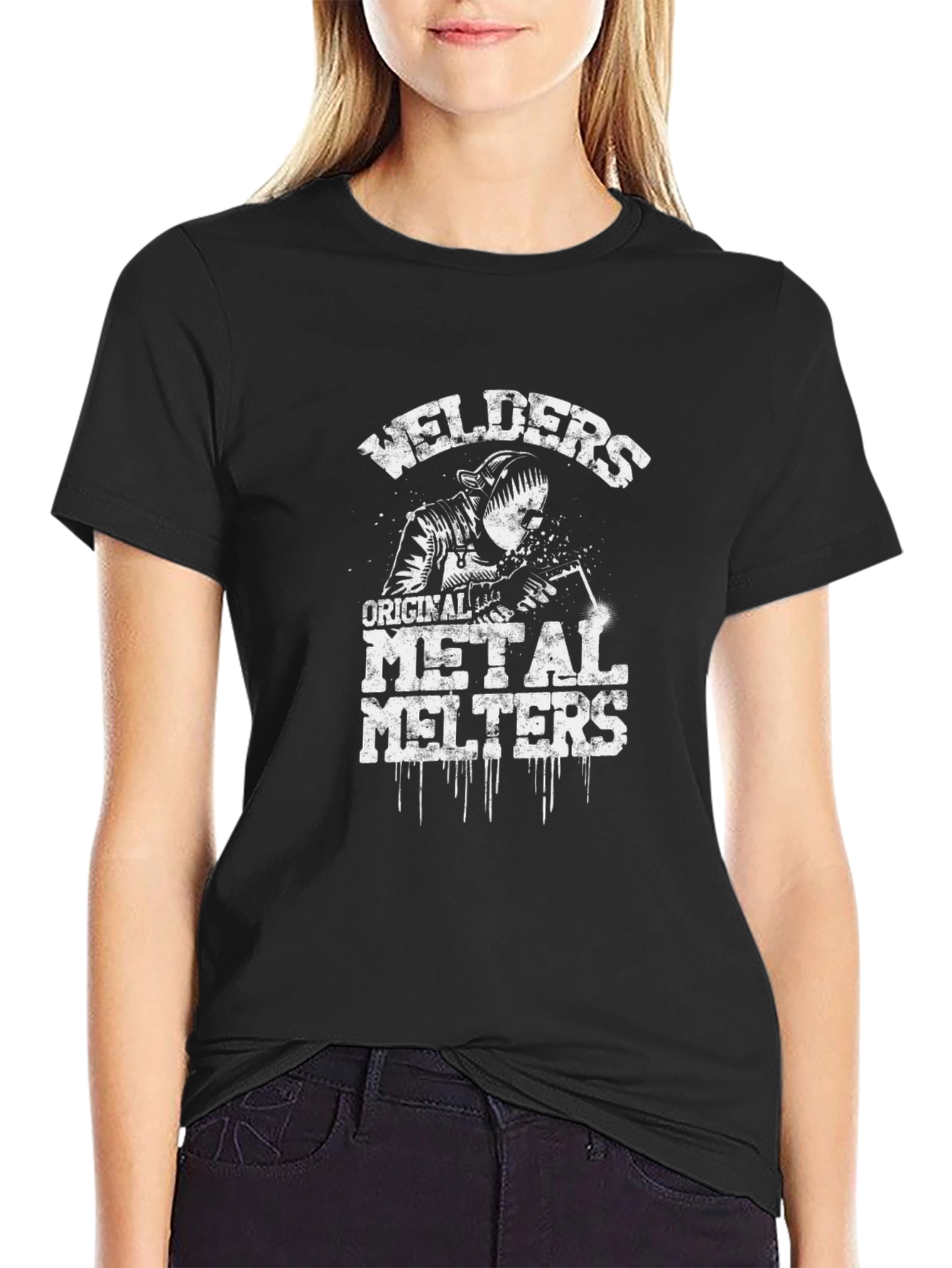 Welders Metal Melters Graphic Tee - Black