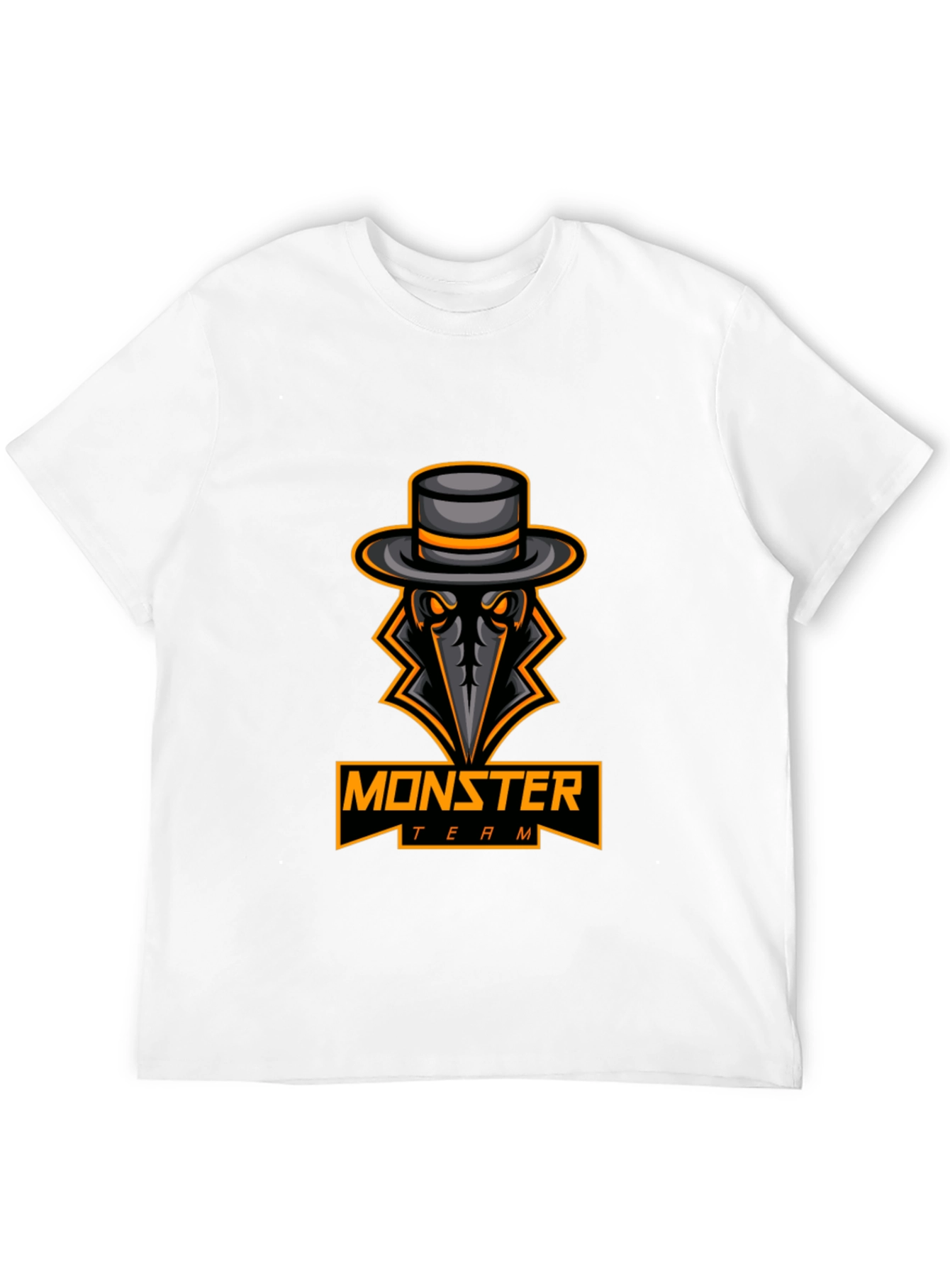 Monster Team Graphic Black T-Shirt
