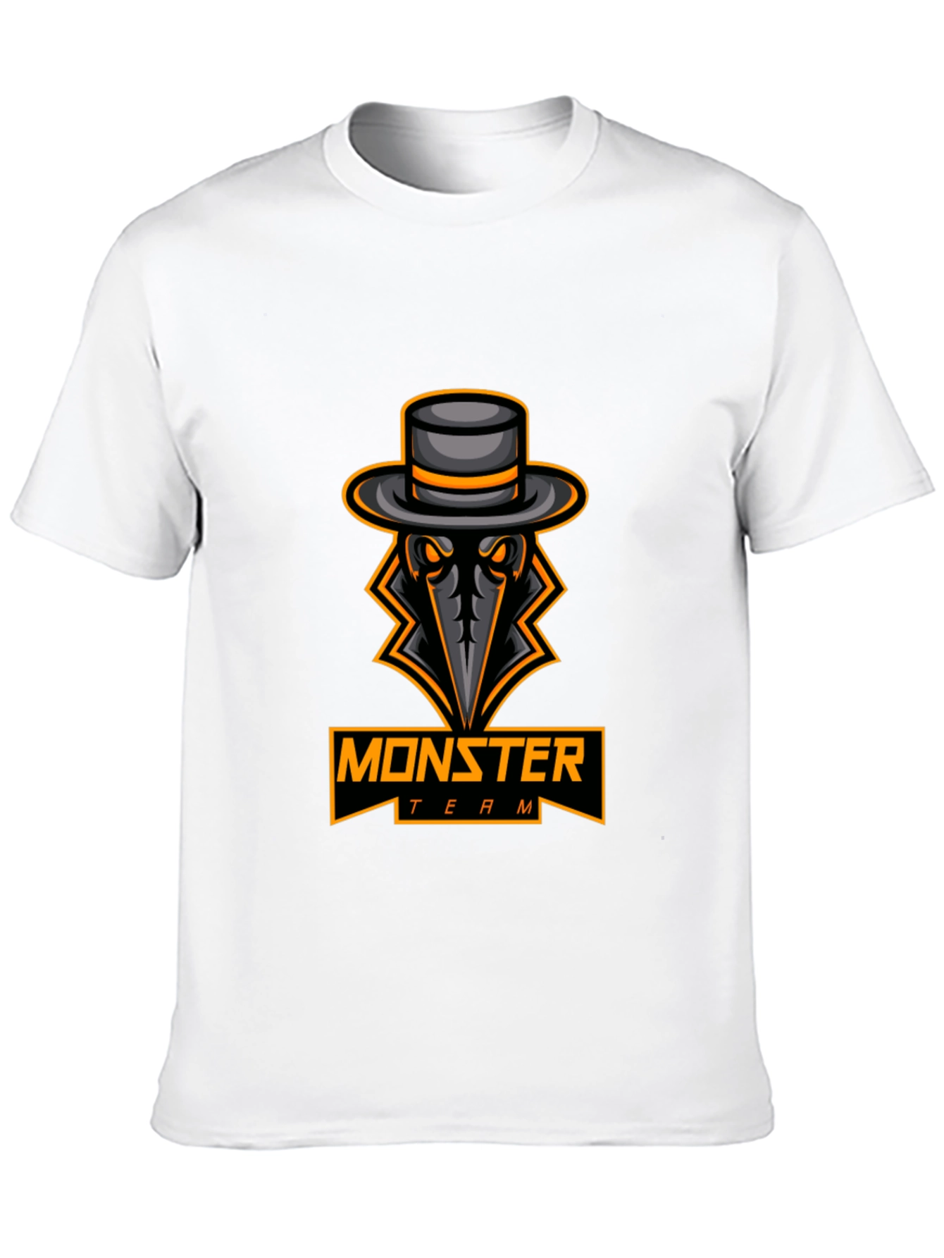 Monster Team Graphic Black T-Shirt